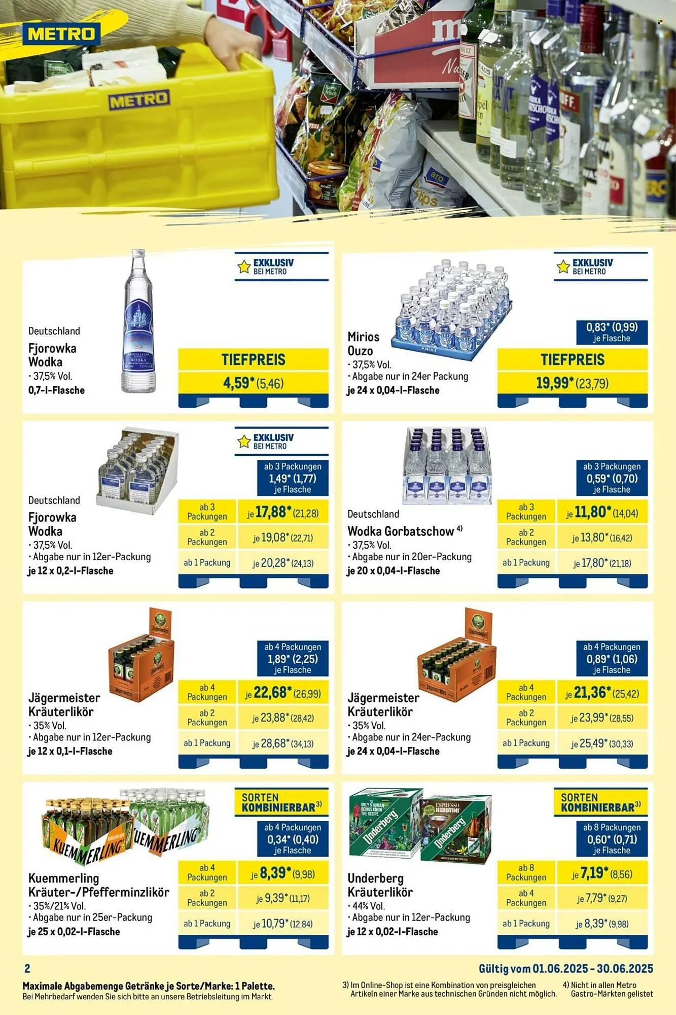 METRO Prospekt von 1. Juni bis 30. Juni 2025 - Prospekt seite 2