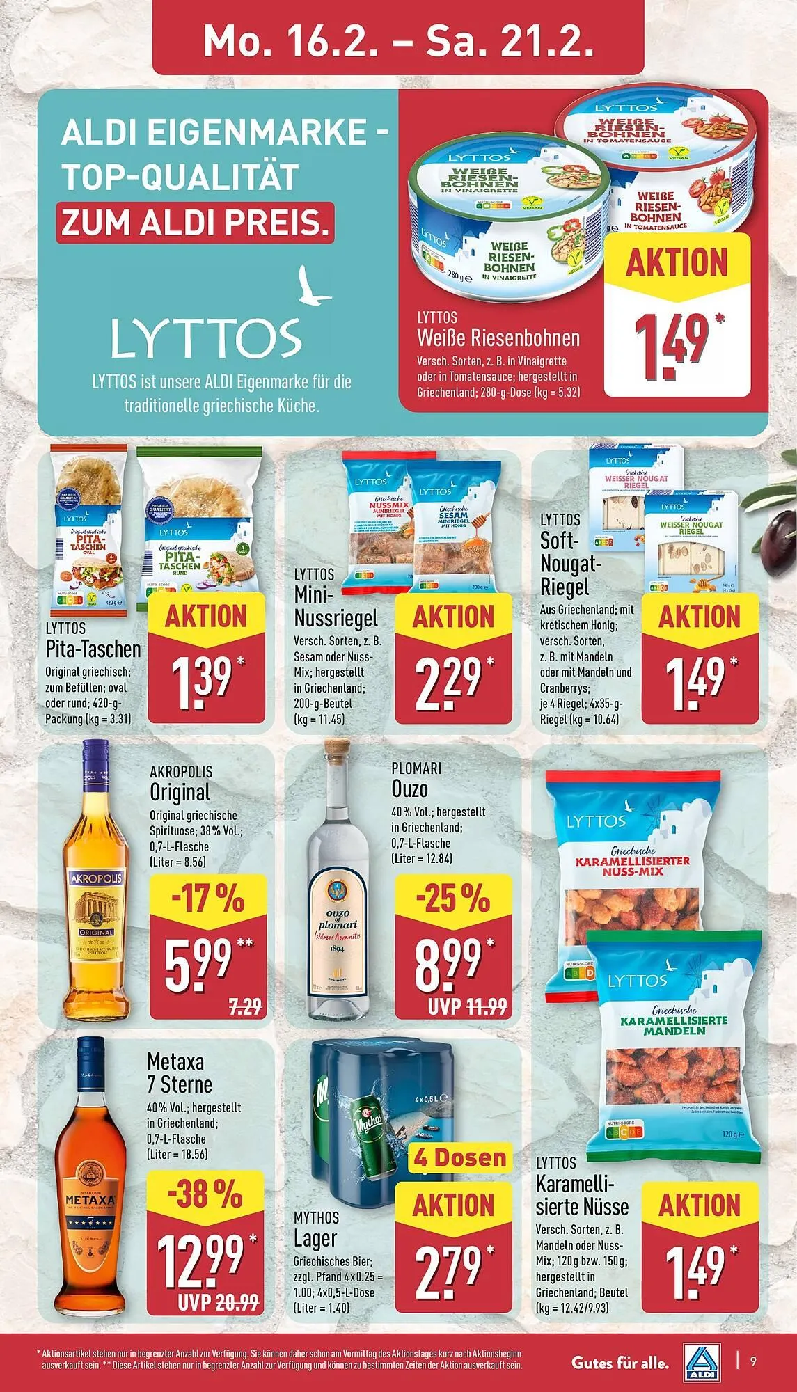 Aldi Nord Prospekt von 16. Februar bis 21. Februar 2026 - Prospekt seite 14