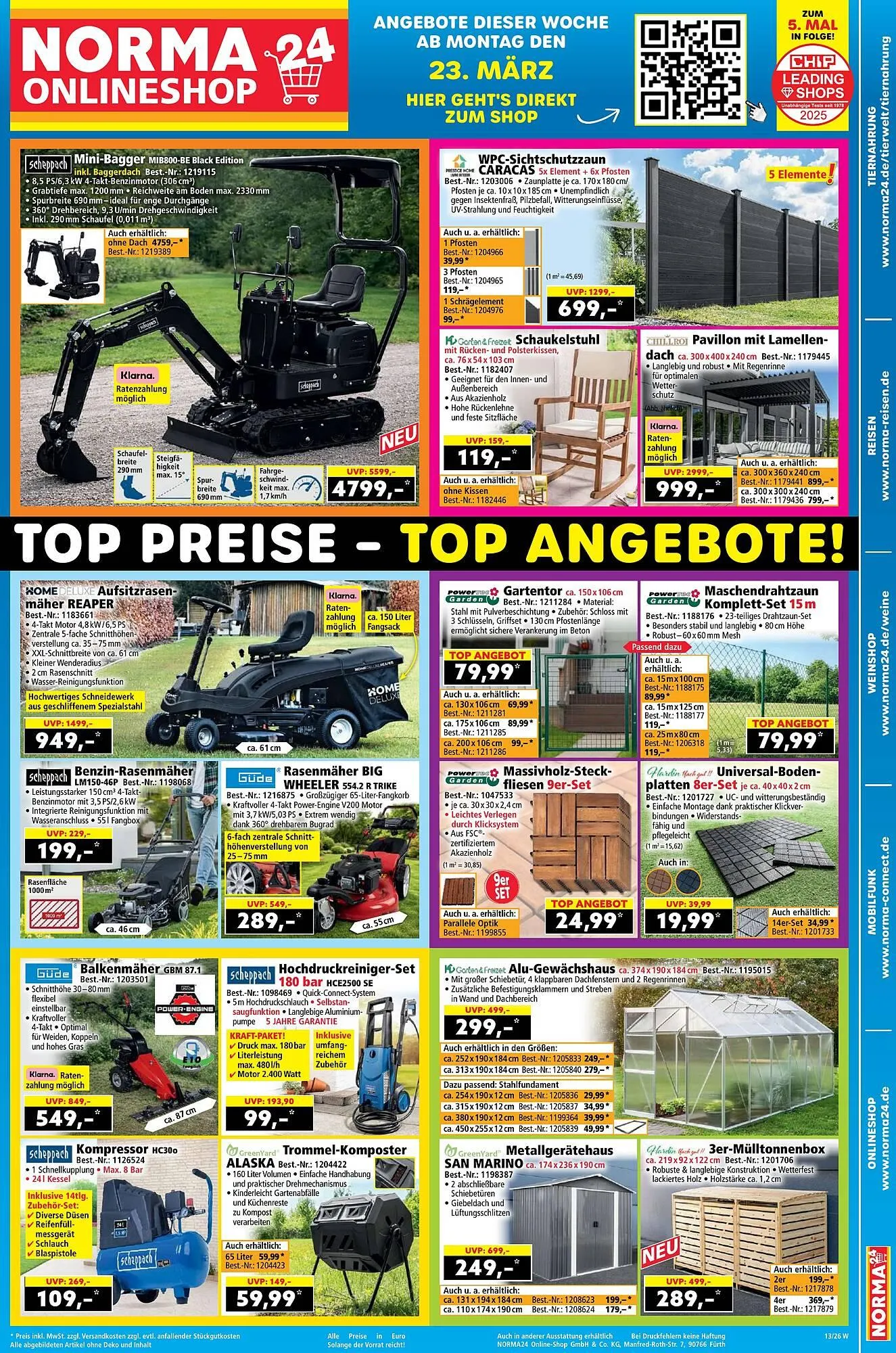 Norma Prospekt von 23. März bis 29. März 2026 - Prospekt seite 19