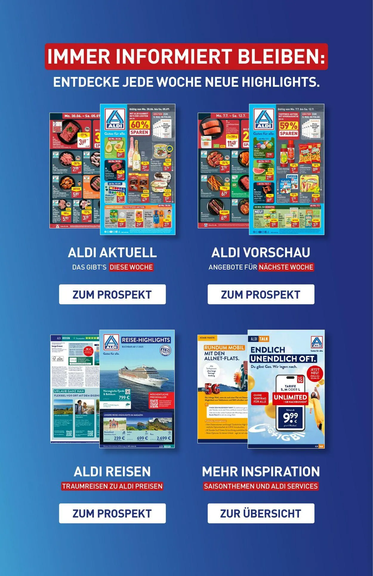 Aldi-Nord von 30. Juni bis 5. Juli 2025 - Prospekt seite 47