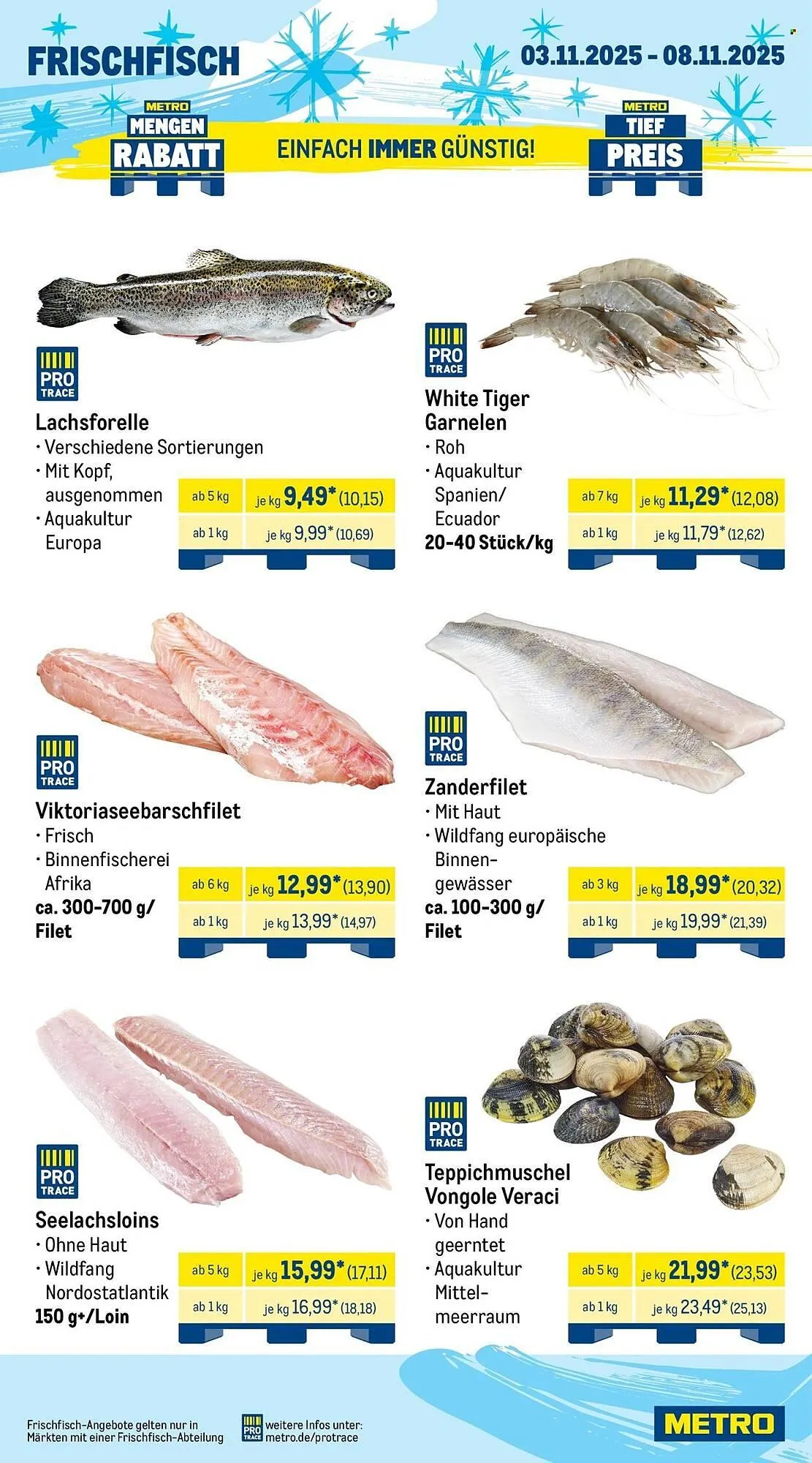 METRO Prospekt von 3. November bis 8. November 2025 - Prospekt seite 7