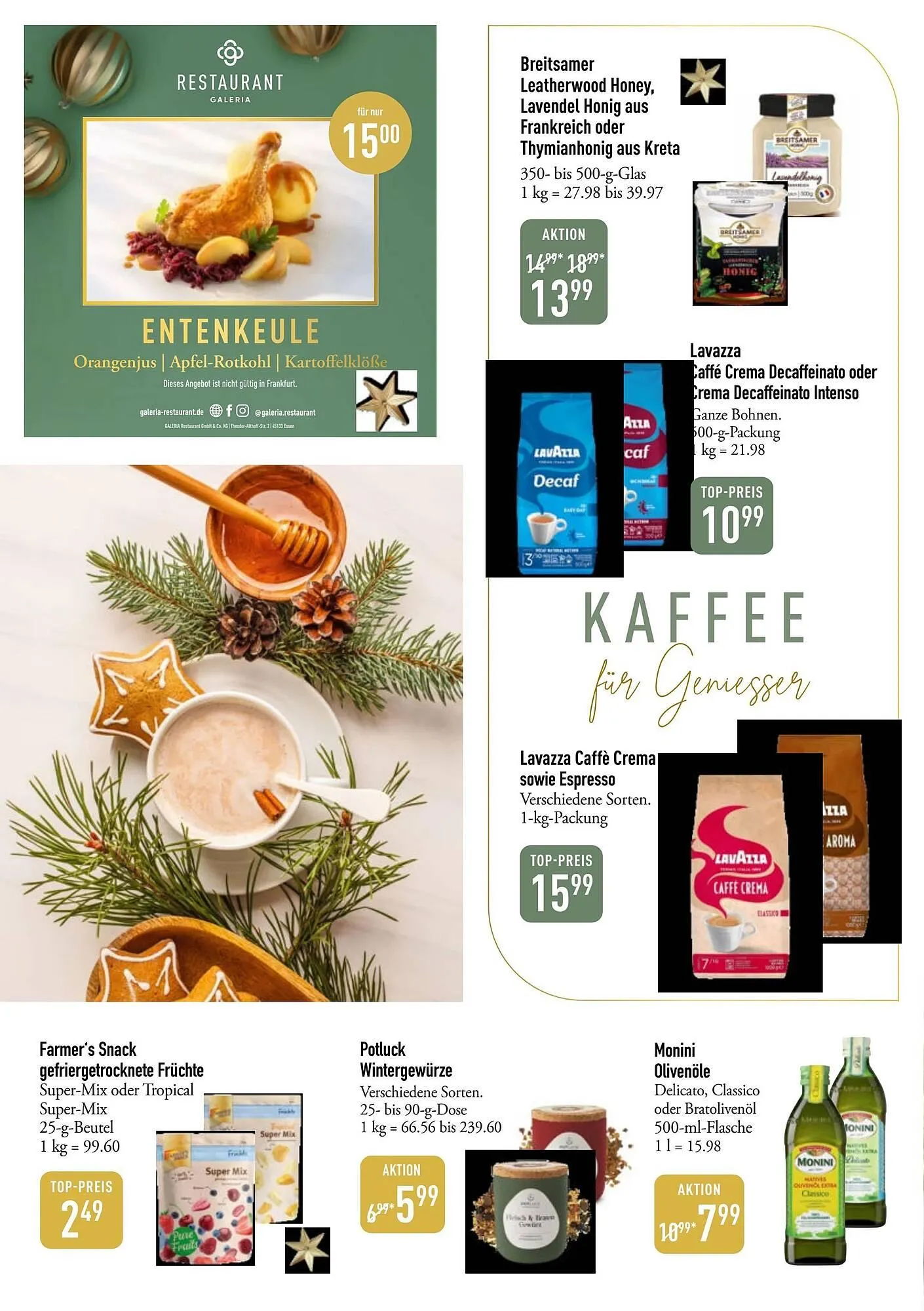 Galeria Markthalle Prospekt von 1. Dezember bis 7. Dezember 2025 - Prospekt seite 14