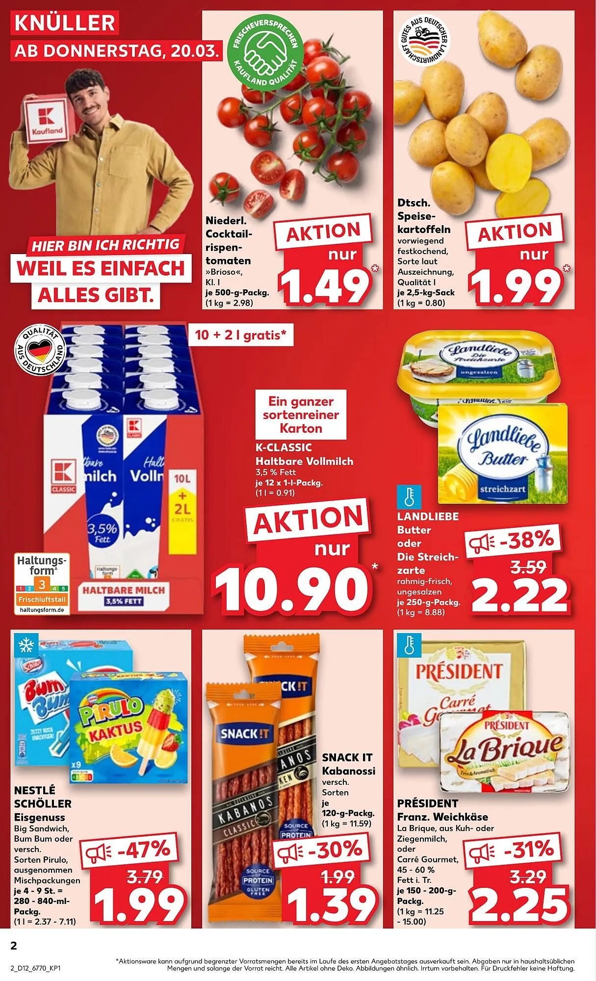 Kaufland Prospekt von 20. März bis 26. März 2025 - Prospekt seite 2