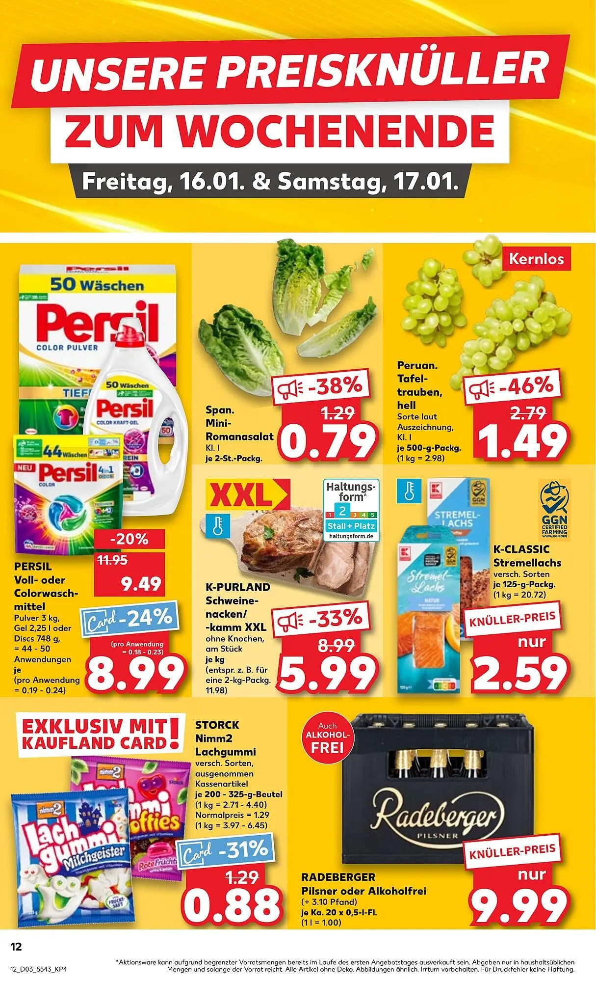 Kaufland Prospekt von 15. Januar bis 21. Januar 2026 - Prospekt seite 12
