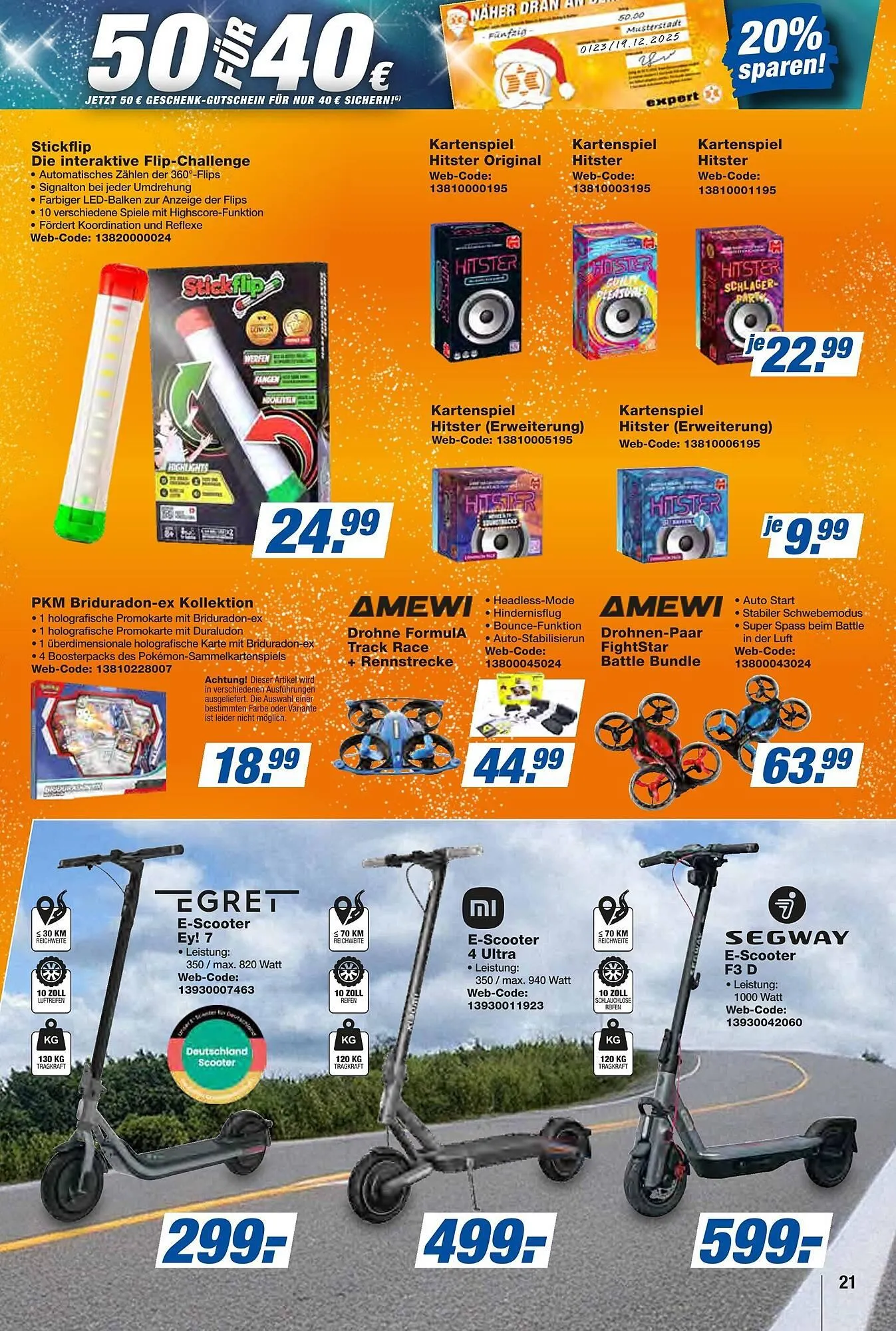 Expert Prospekt von 19. Dezember bis 25. Dezember 2025 - Prospekt seite 21