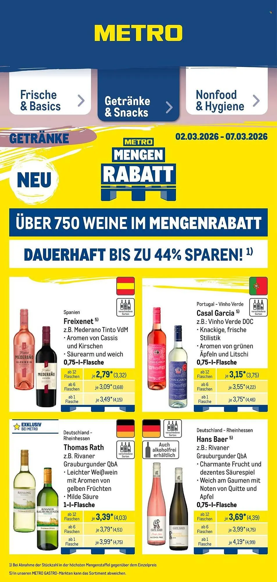 METRO Prospekt von 2. März bis 7. März 2026 - Prospekt seite 35
