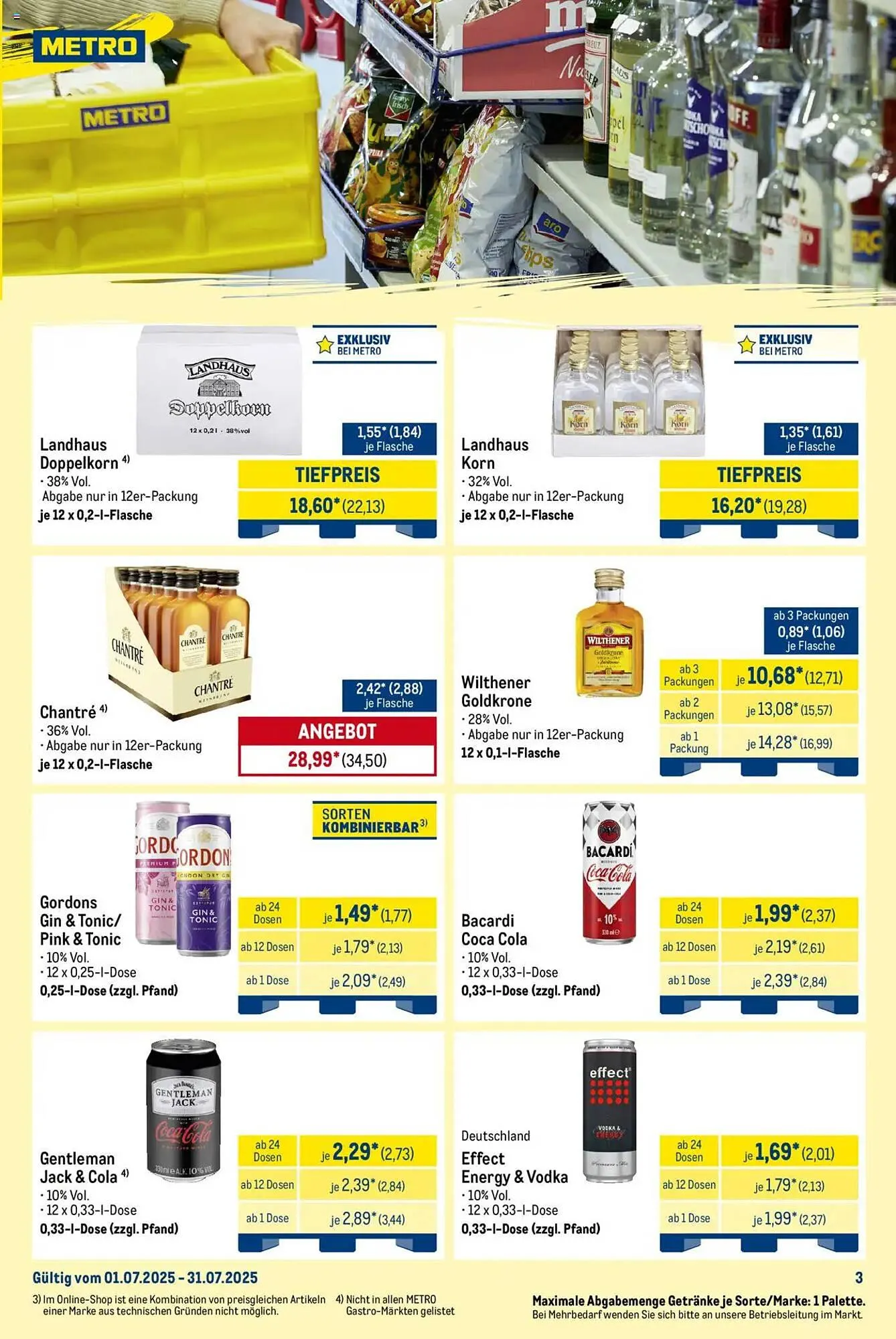 METRO Prospekt von 1. Juli bis 31. Juli 2025 - Prospekt seite 3