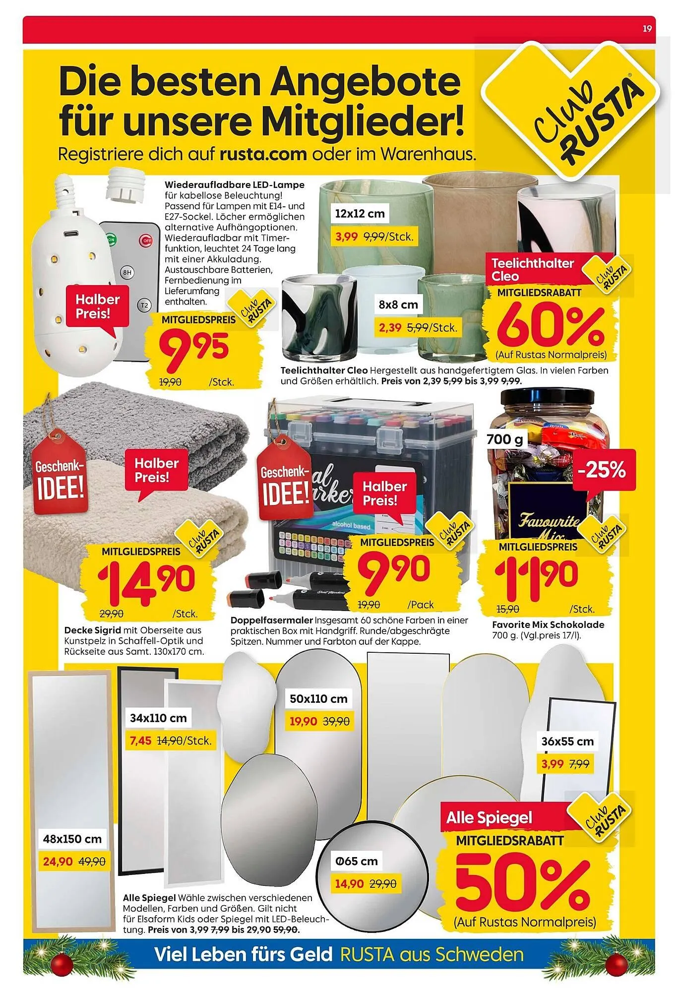 Rusta Prospekt von 29. November bis 5. Dezember 2025 - Prospekt seite 19