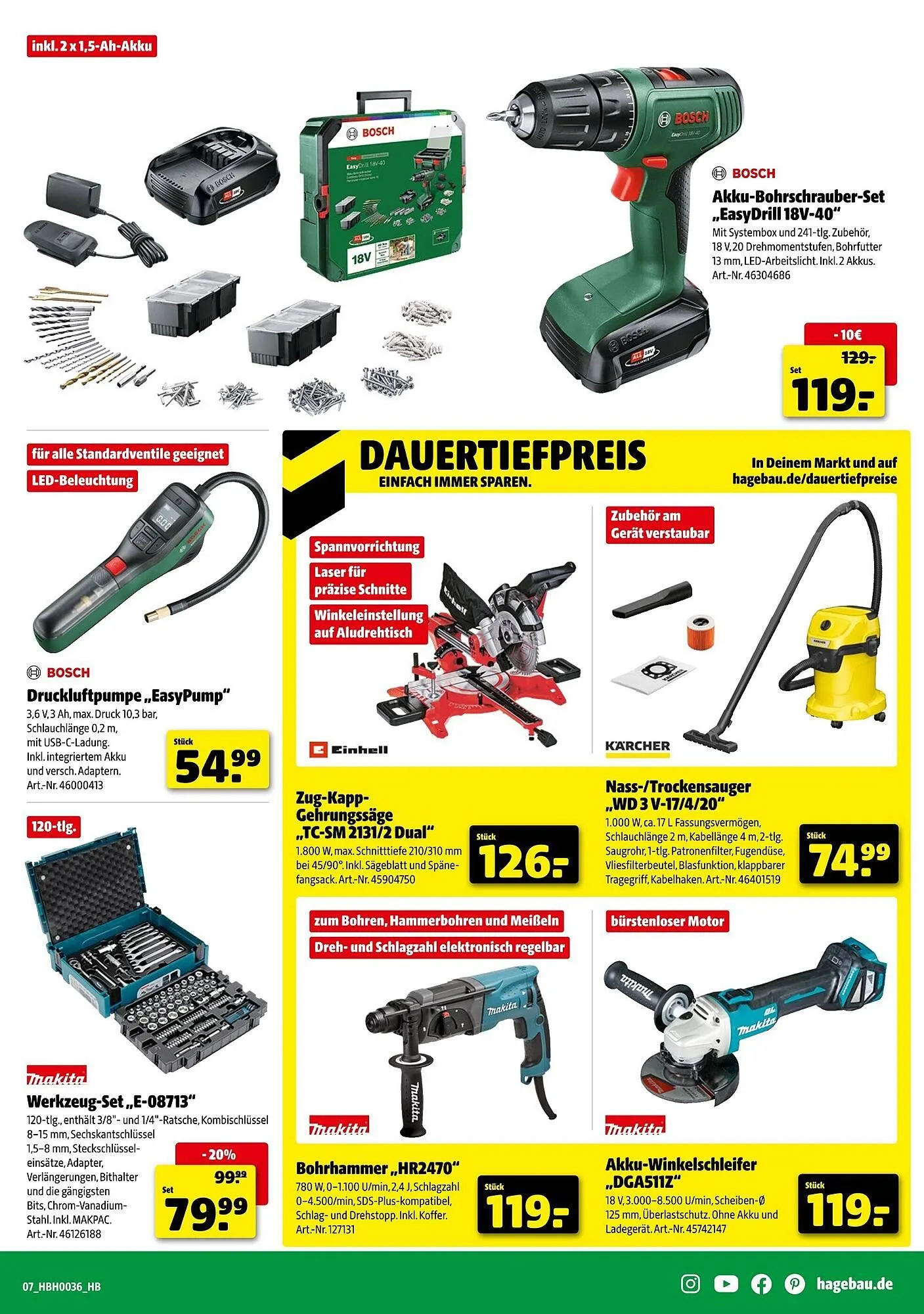 Hagebau Prospekt von 30. August bis 6. September 2025 - Prospekt seite 7