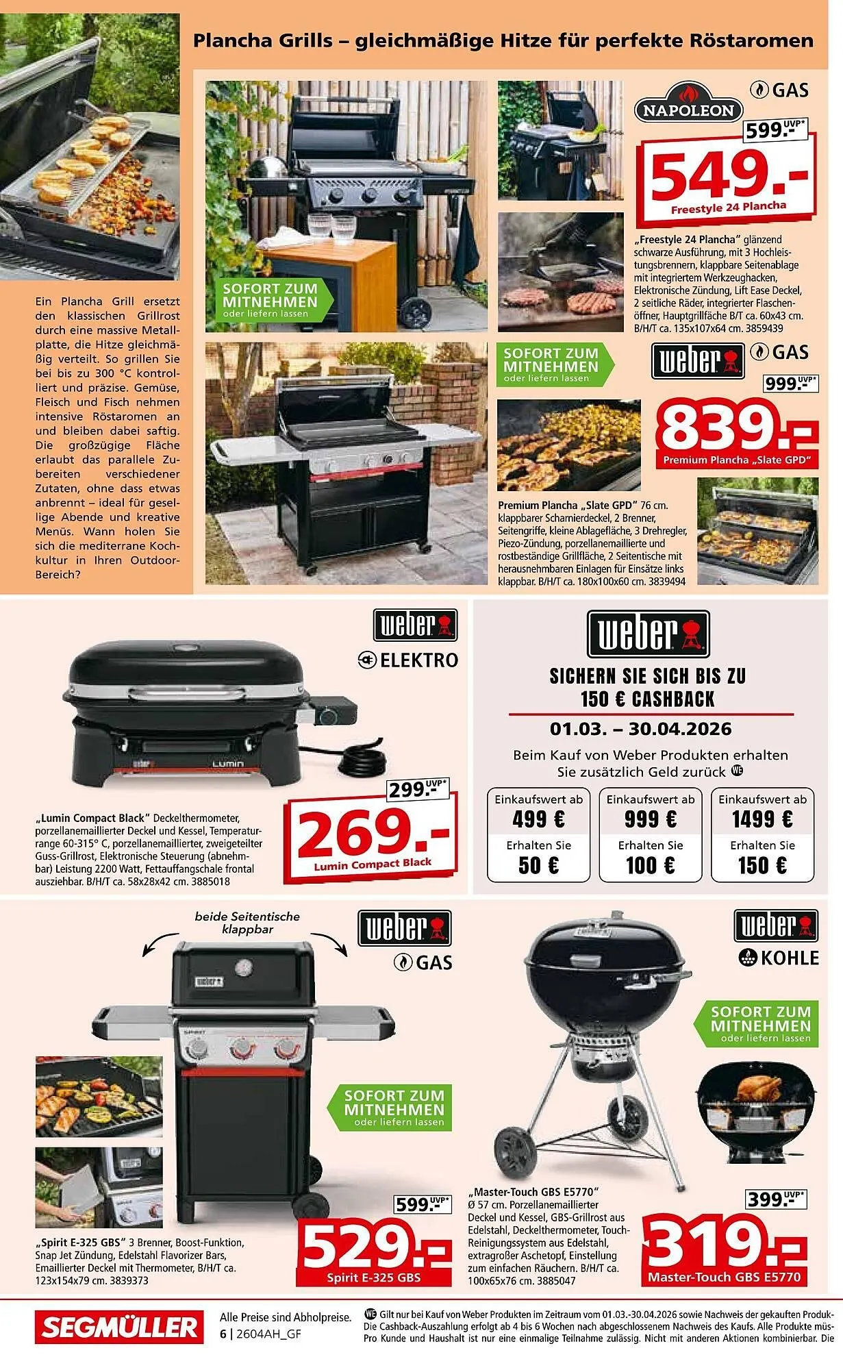 Segmüller Prospekt von 11. April bis 2. Mai 2026 - Prospekt seite 6