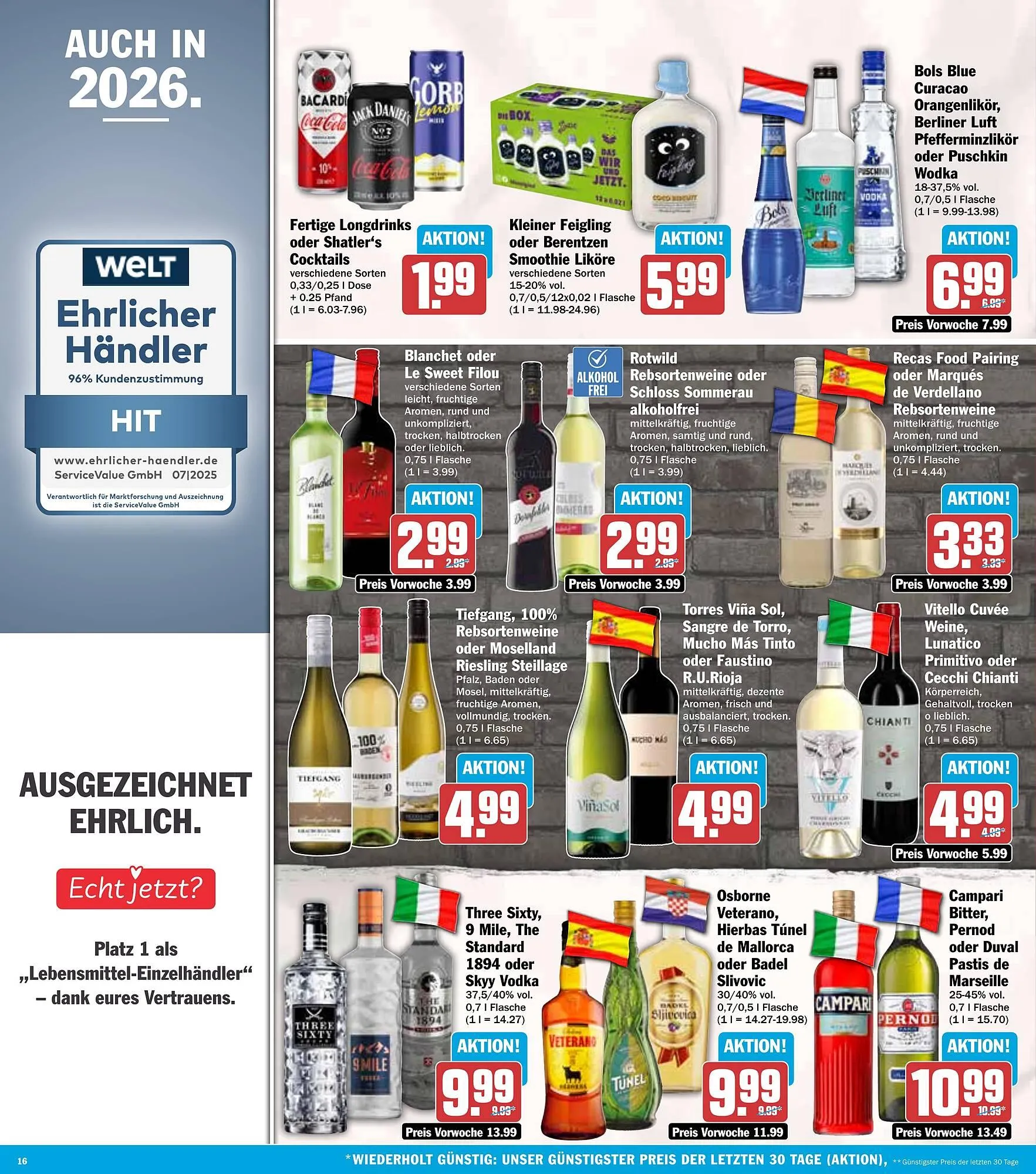 HIT Prospekt von 29. Dezember bis 3. Januar 2026 - Prospekt seite 16