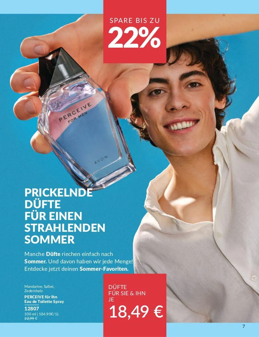 Avon Aktueller Prospekt von 9. Juli bis 23. Juli 2025 - Prospekt seite 7