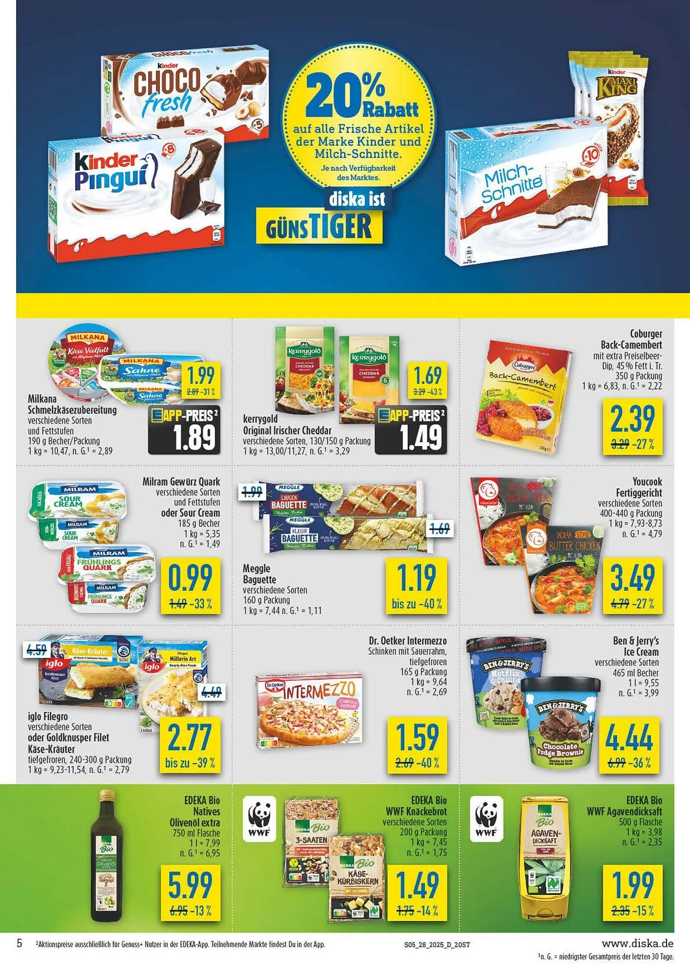 diska Prospekt von 7. Juli bis 12. Juli 2025 - Prospekt seite 5