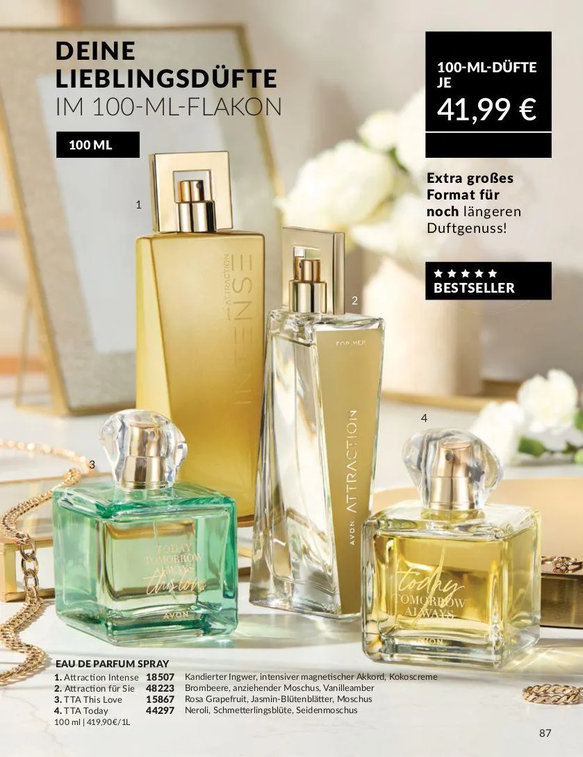 Avon Aktueller Prospekt von 7. Mai bis 21. Mai 2025 - Prospekt seite 87