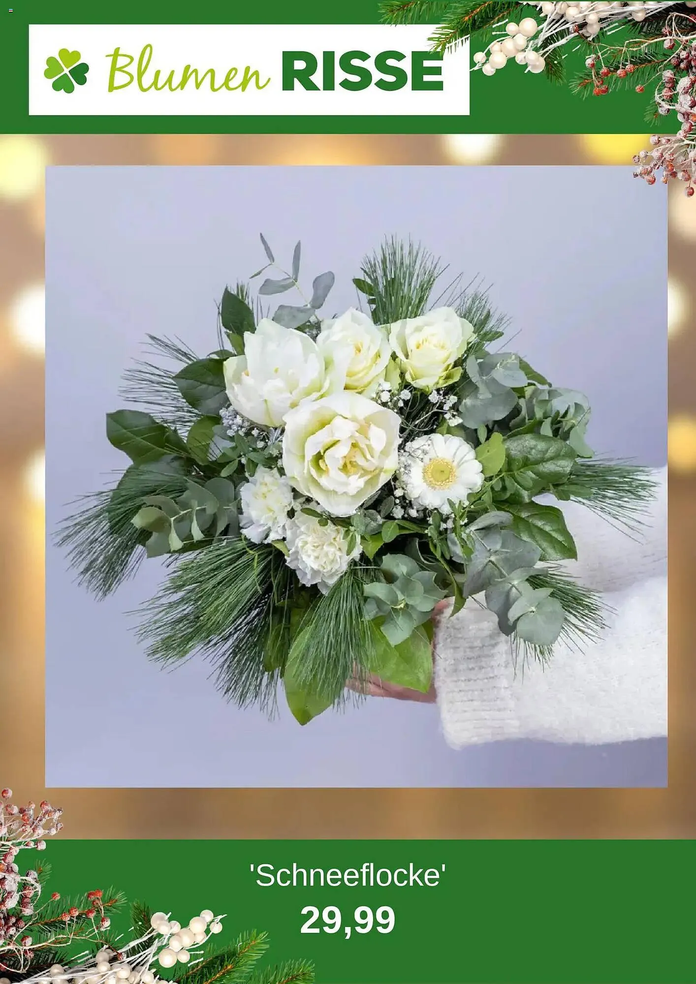 Blumen Risse Prospekt von 24. November bis 23. Dezember 2025 - Prospekt seite 4