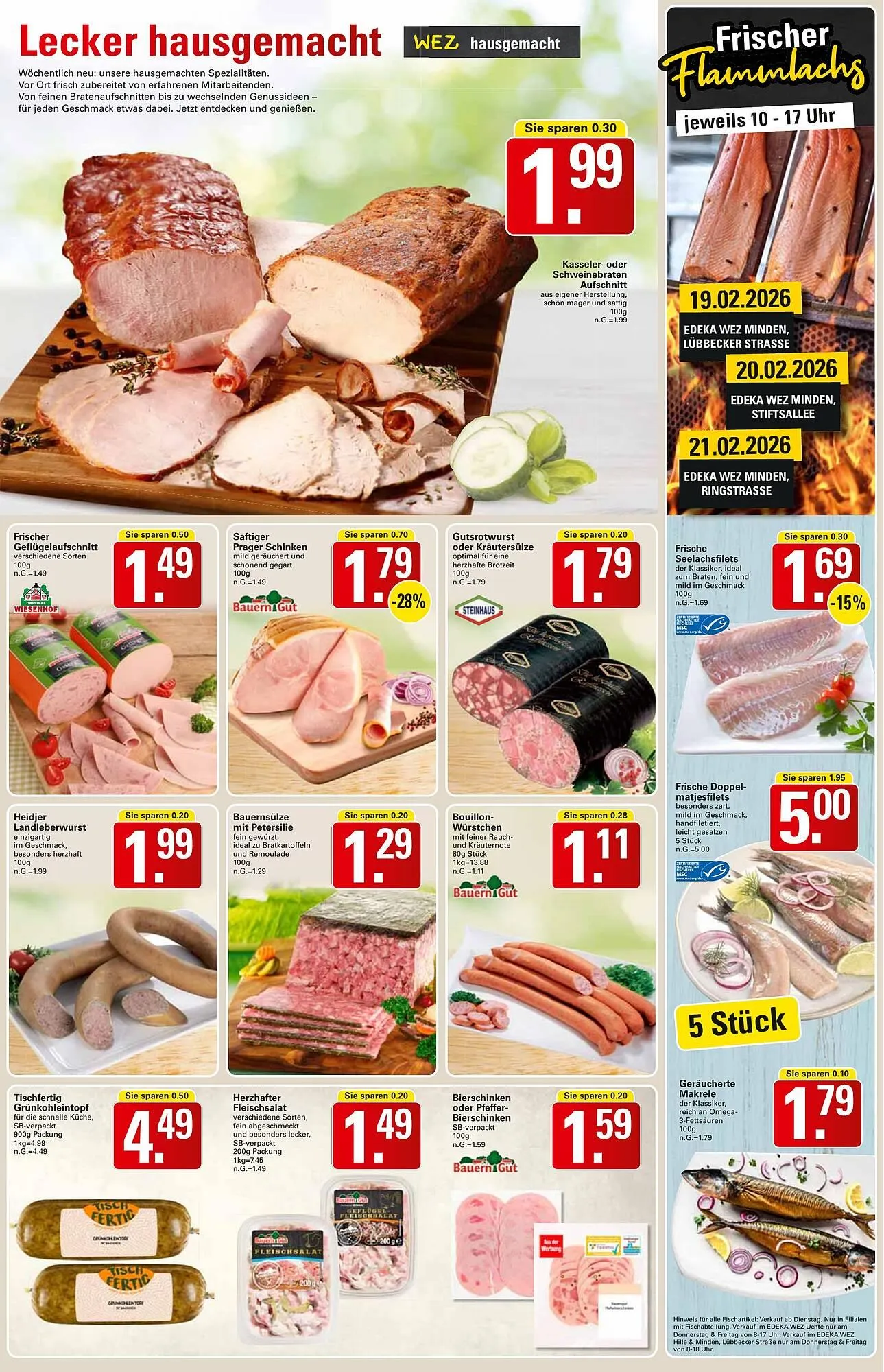 WEZ Prospekt von 16. Februar bis 21. Februar 2026 - Prospekt seite 5