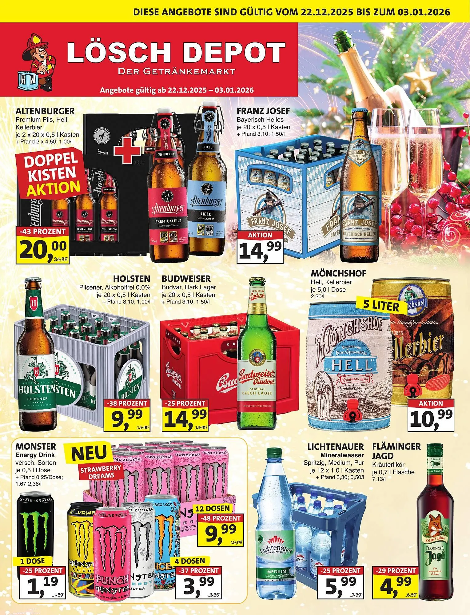 Lösch Depot Prospekt von 22. Dezember bis 27. Dezember 2025 - Prospekt seite 1