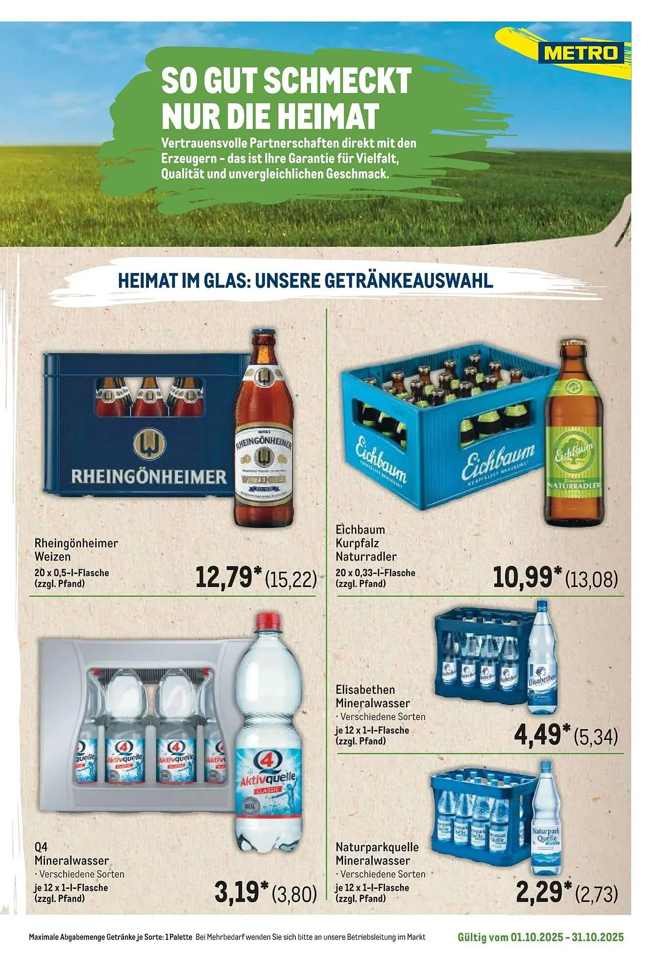 METRO Prospekt von 1. Oktober bis 31. Oktober 2025 - Prospekt seite 95