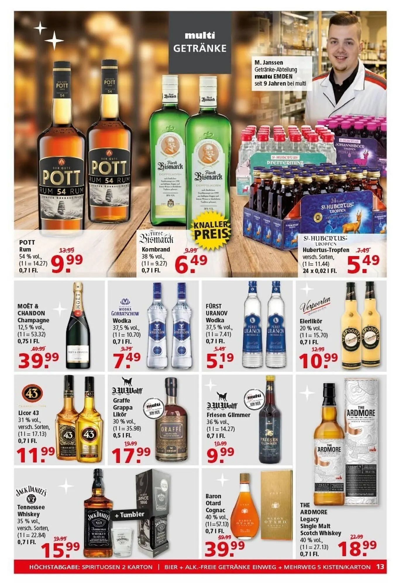 Multi Markt Prospekt von 22. Dezember bis 27. Dezember 2025 - Prospekt seite 13