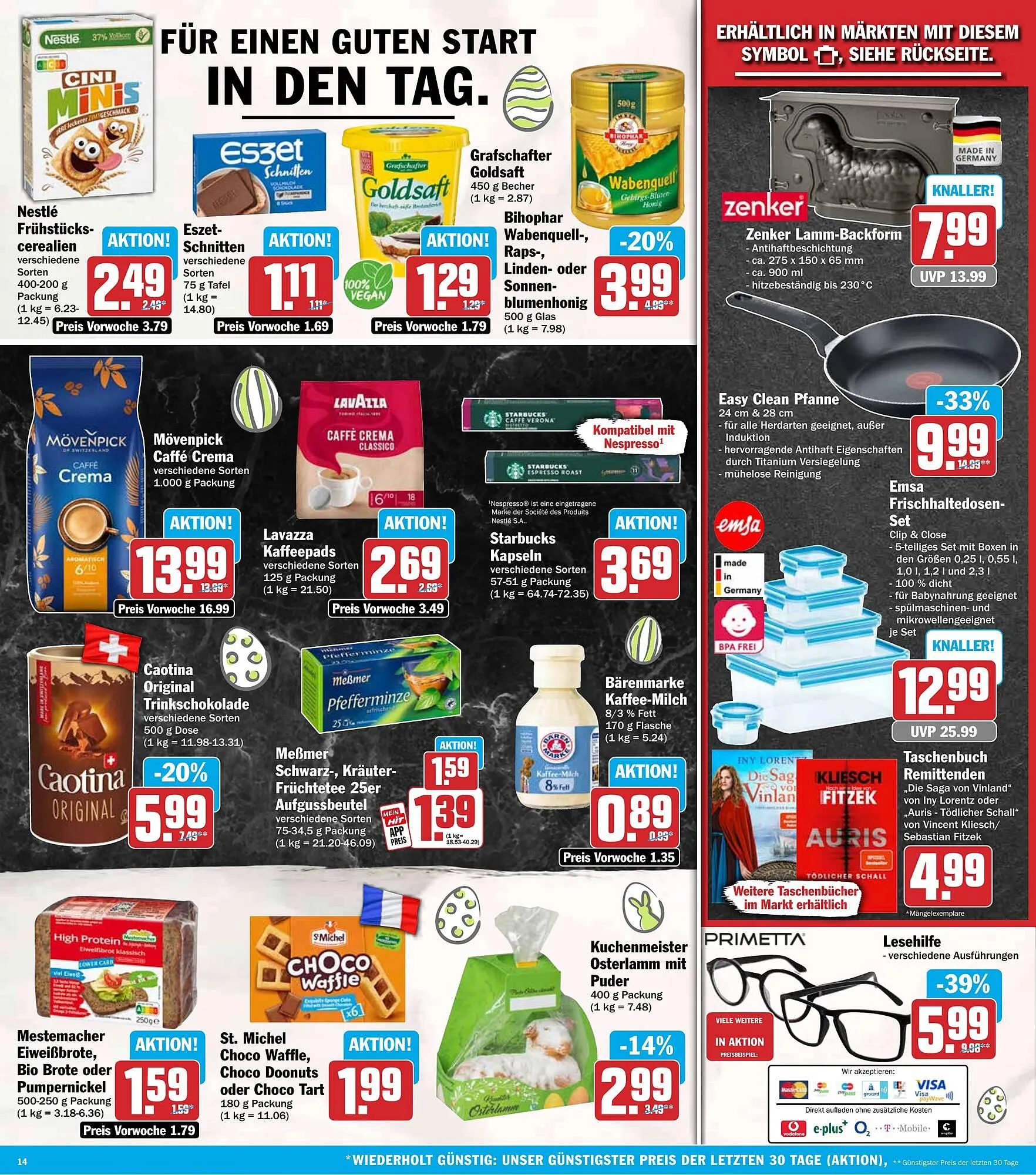 HIT Prospekt von 23. März bis 28. März 2026 - Prospekt seite 14