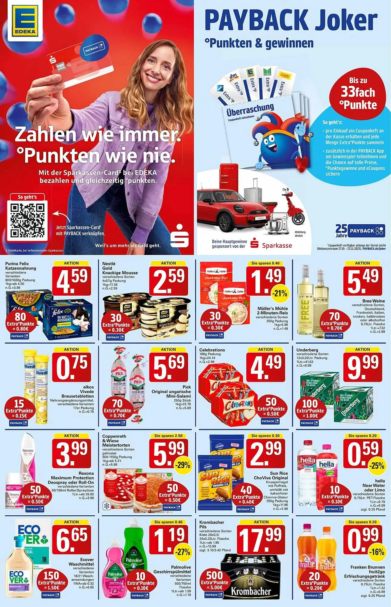 WEZ Prospekt von 27. Oktober bis 1. November 2025 - Prospekt seite 15