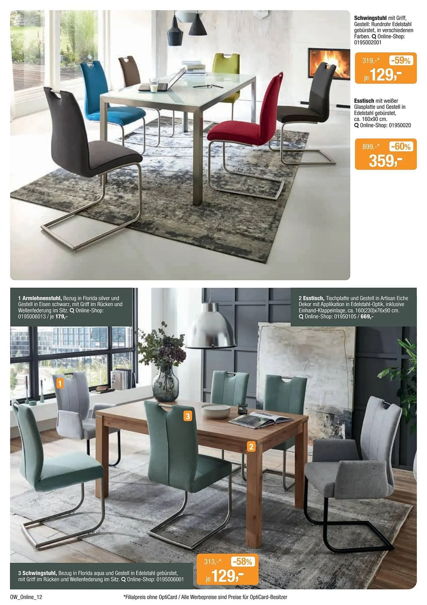 Opti Wohnwelt Prospekt von 9. Dezember bis 19. Dezember 2026 - Prospekt seite 12