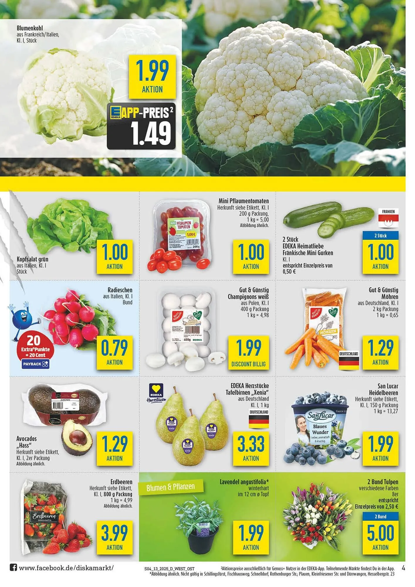 diska Prospekt von 24. März bis 29. März 2025 - Prospekt seite 4