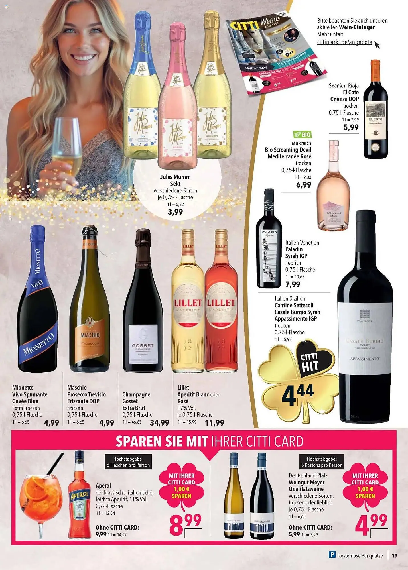CITTI Markt Prospekt von 27. Dezember bis 31. Dezember 2025 - Prospekt seite 19