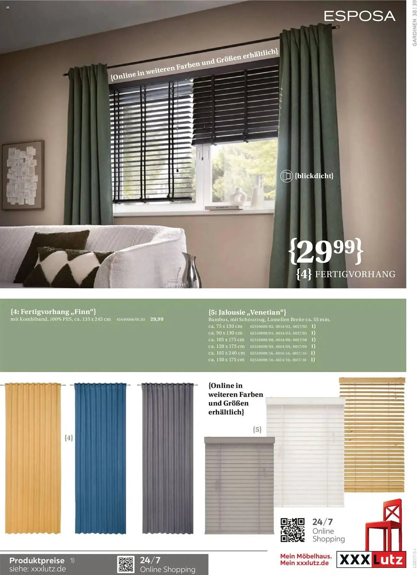 XXXLutz Prospekt von 1. September bis 28. Februar 2026 - Prospekt seite 39