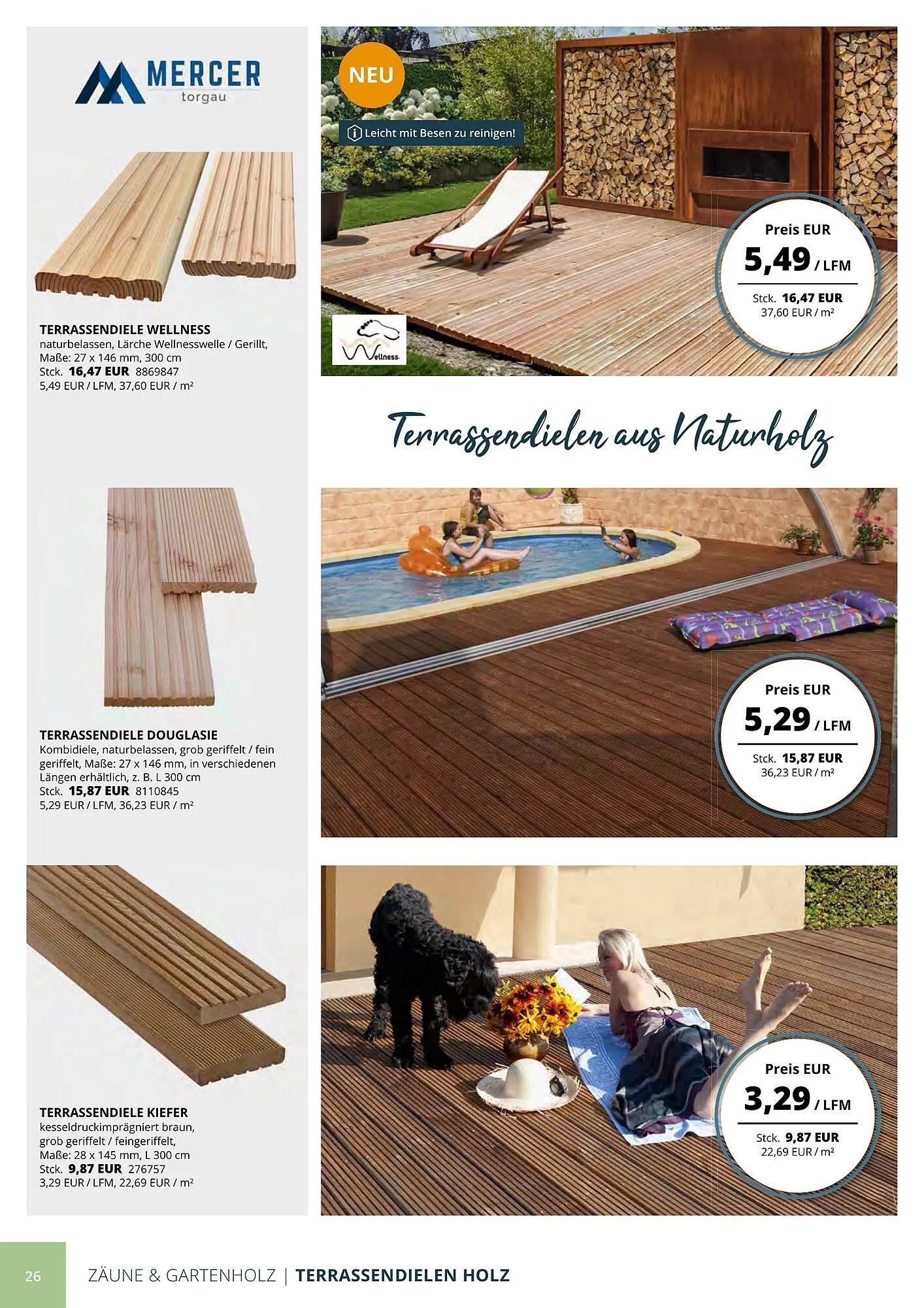 BBM Baumarkt Prospekt von 20. April bis 31. Dezember 2025 - Prospekt seite 26