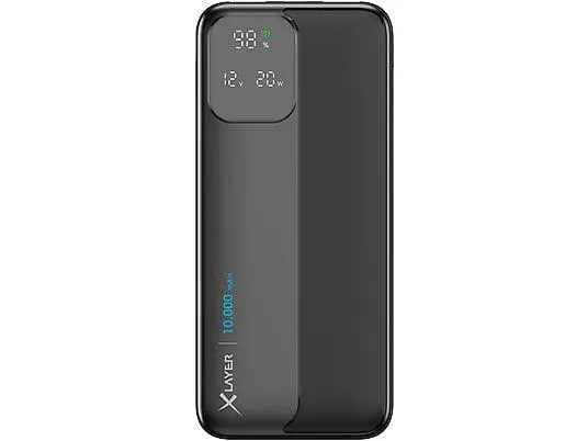 XLAYER Rapid 10.000 mAh schwarz Powerbank 10000 mAh schwarz