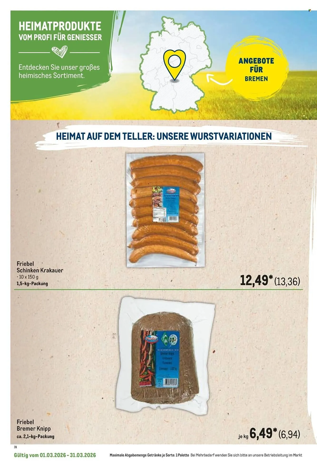 METRO Prospekt von 1. März bis 31. März 2026 - Prospekt seite 38