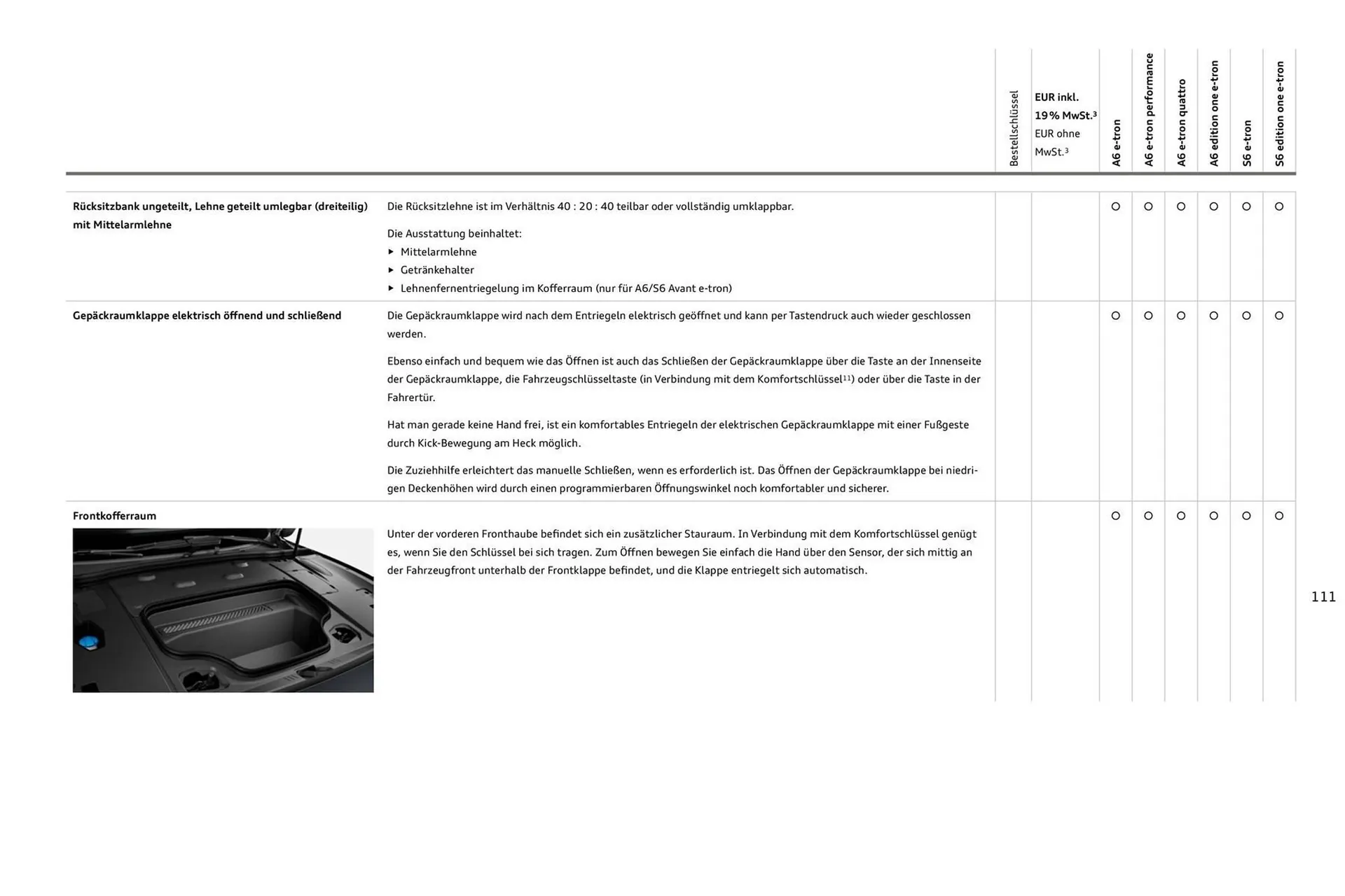 Audi Prospekt von 11. August bis 11. August 2026 - Prospekt seite 111