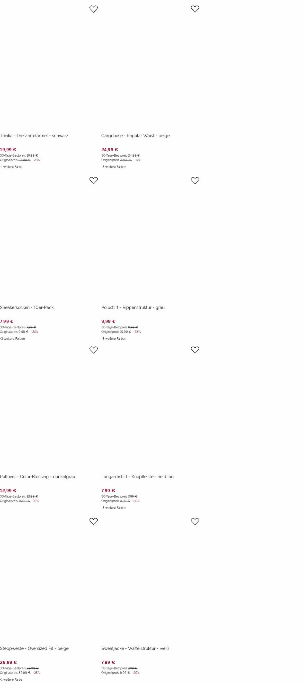 Takko Fashion Aktueller Prospekt von 28. April bis 4. Mai 2025 - Prospekt seite 10