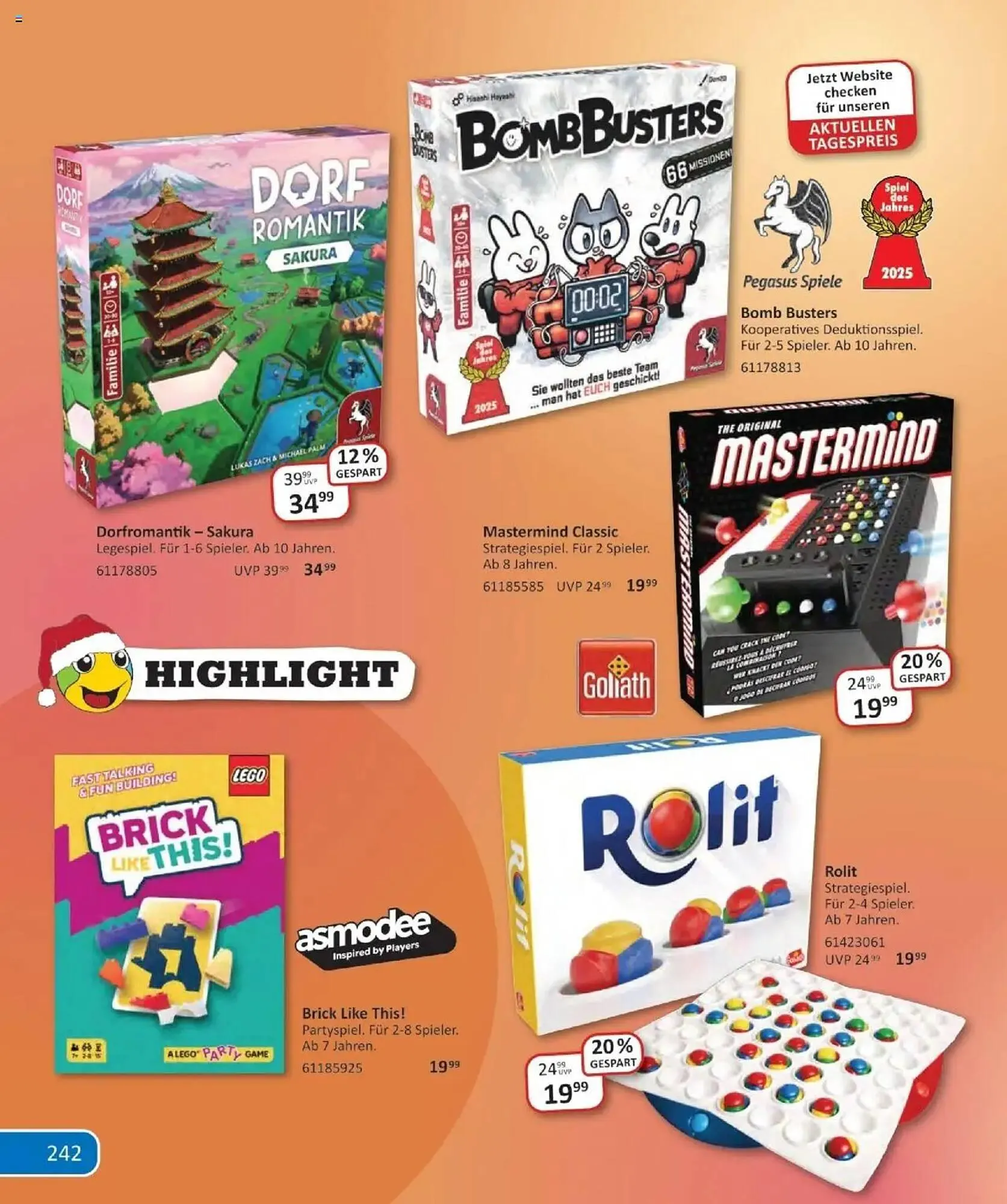 Vedes Prospekt von 29. September bis 6. Januar 2026 - Prospekt seite 242