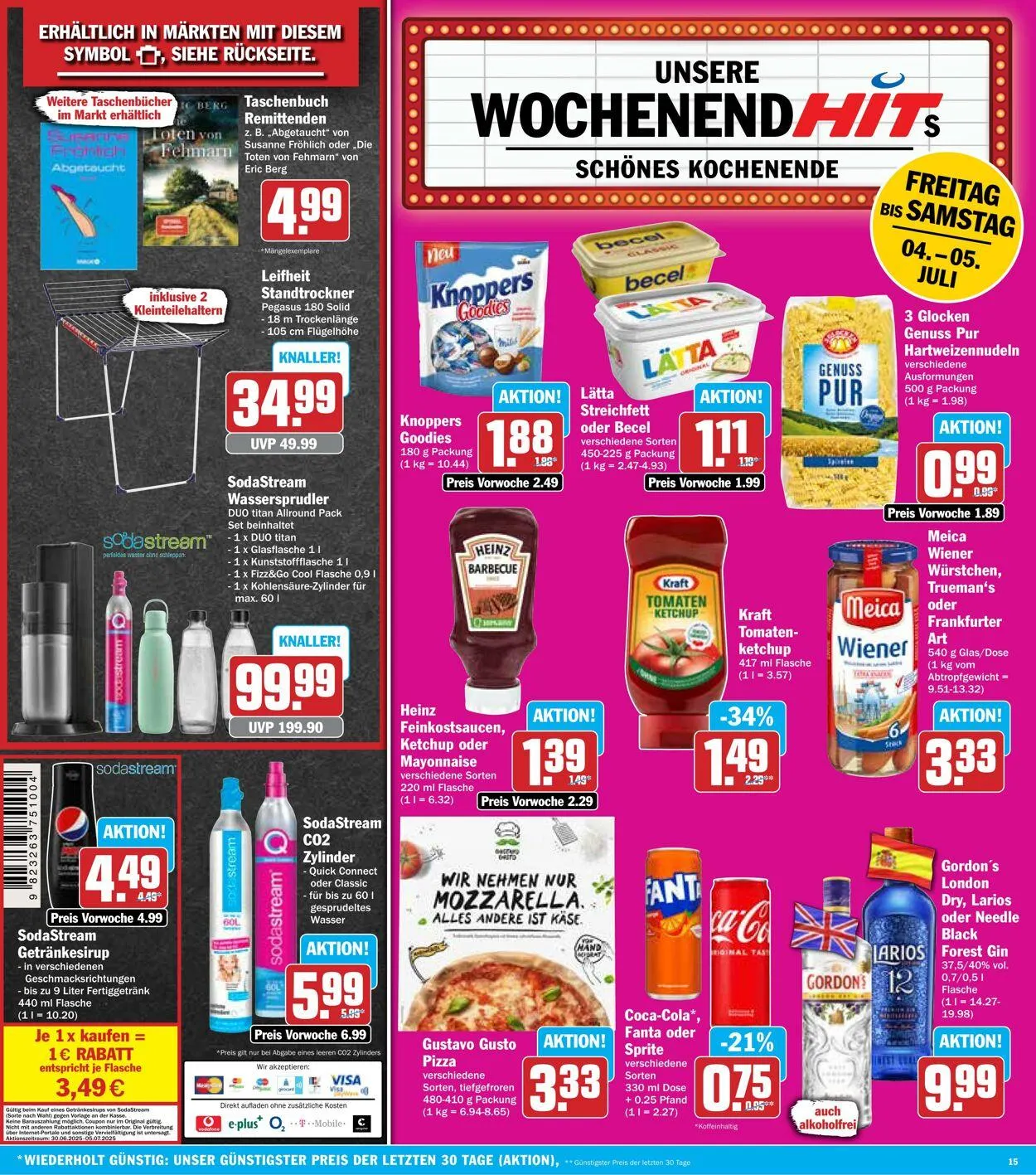 Hit - Mühlacker-Enzberg von 30. Juni bis 5. Juli 2025 - Prospekt seite 15