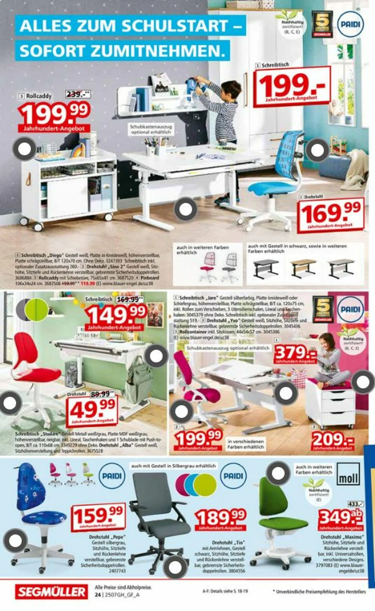 SEGMÜLLER von 19. Juli bis 2. August 2025 - Prospekt seite 40