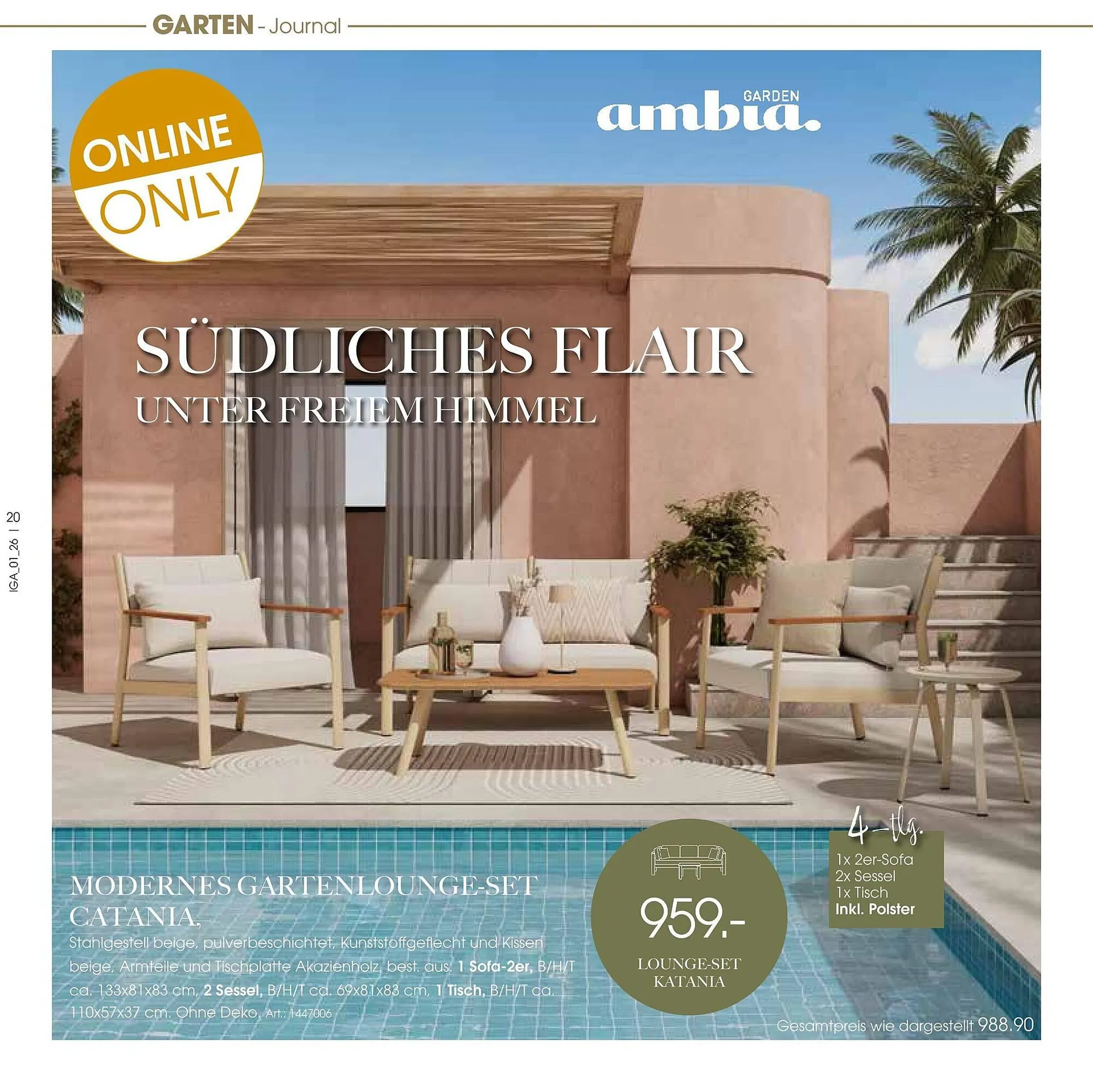 Zurbrüggen Prospekt von 17. März bis 31. August 2026 - Prospekt seite 20