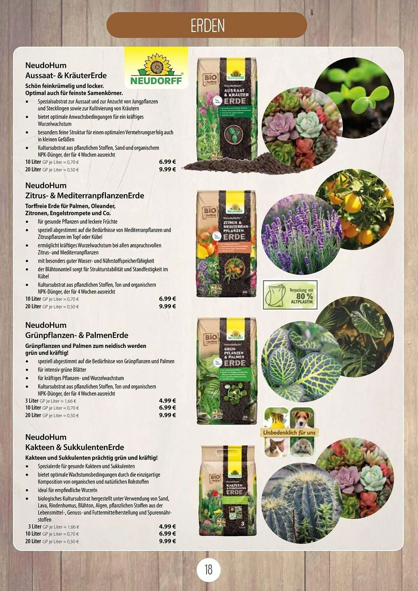 Kiebitzmarkt Prospekt von 16. April bis 31. August 2025 - Prospekt seite 18