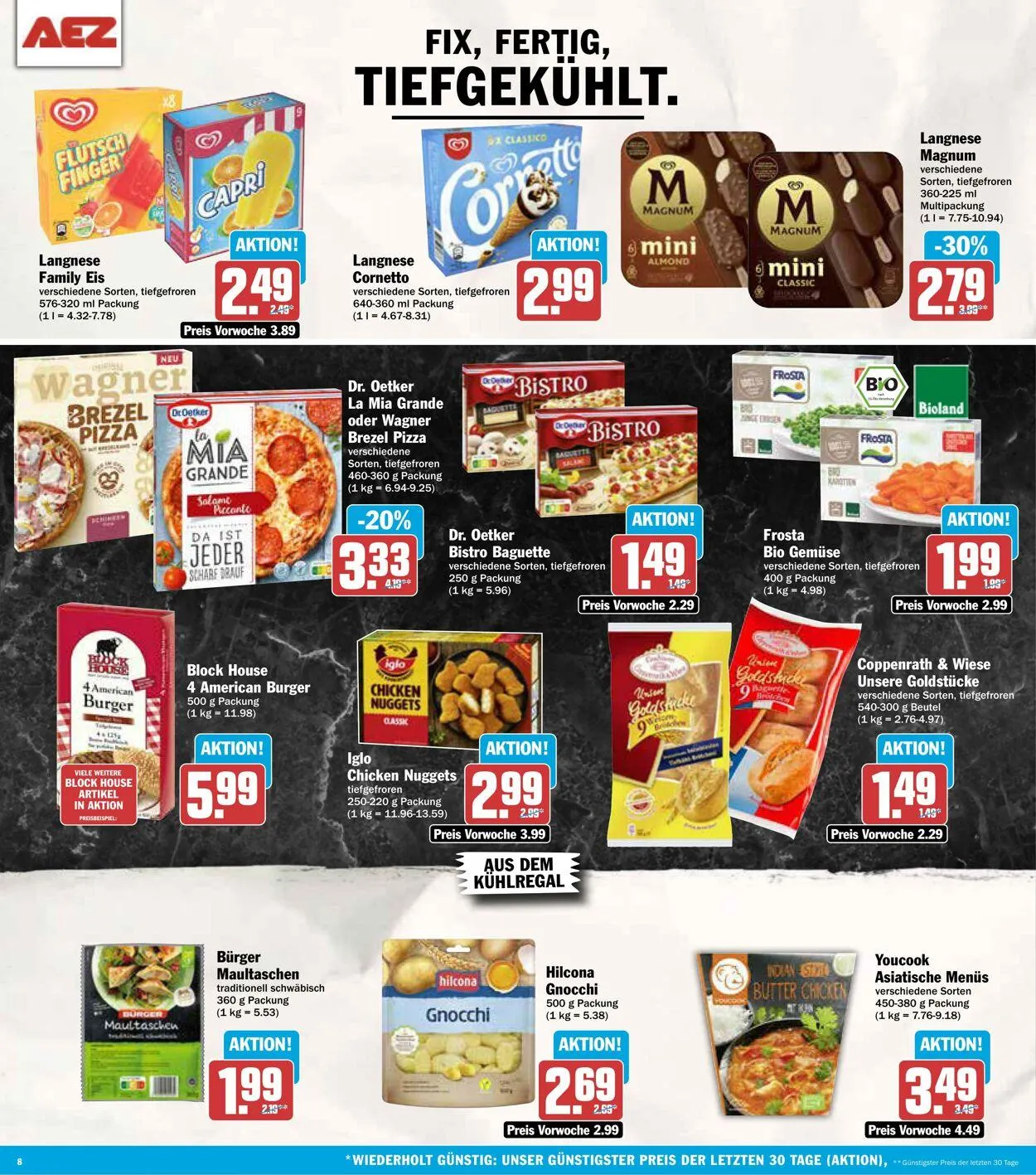 AEZ Aktueller Prospekt von 7. Juli bis 12. Juli 2025 - Prospekt seite 8