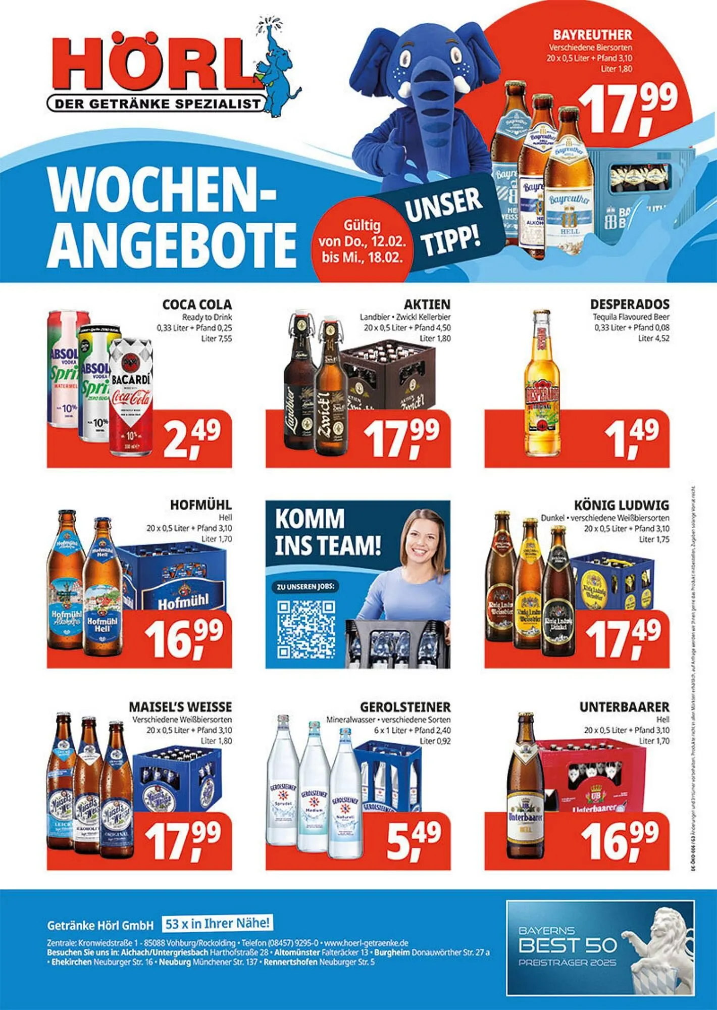 Hörl Getränke Prospekt - 1