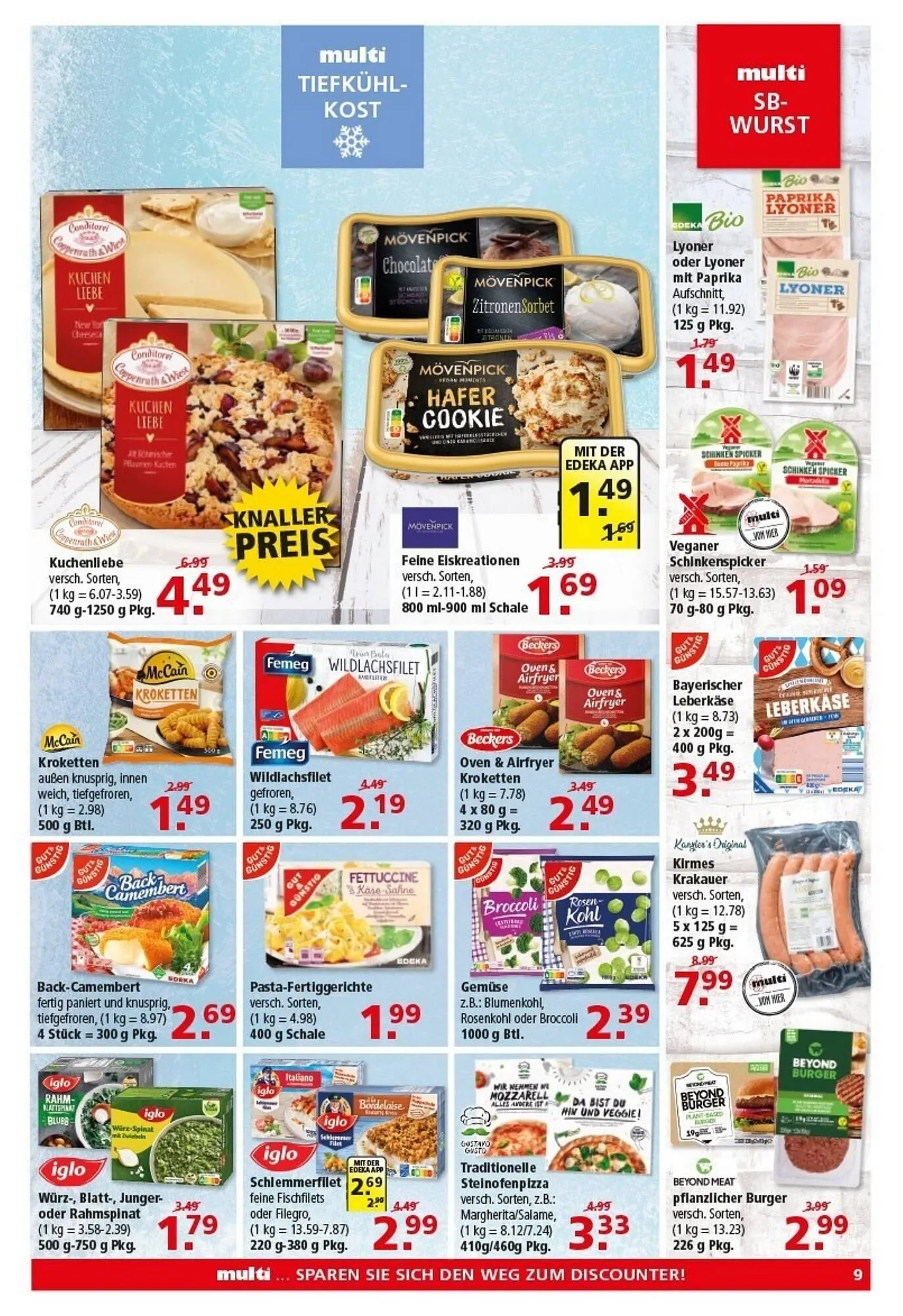 Multi Markt Prospekt von 13. April bis 18. April 2026 - Prospekt seite 9