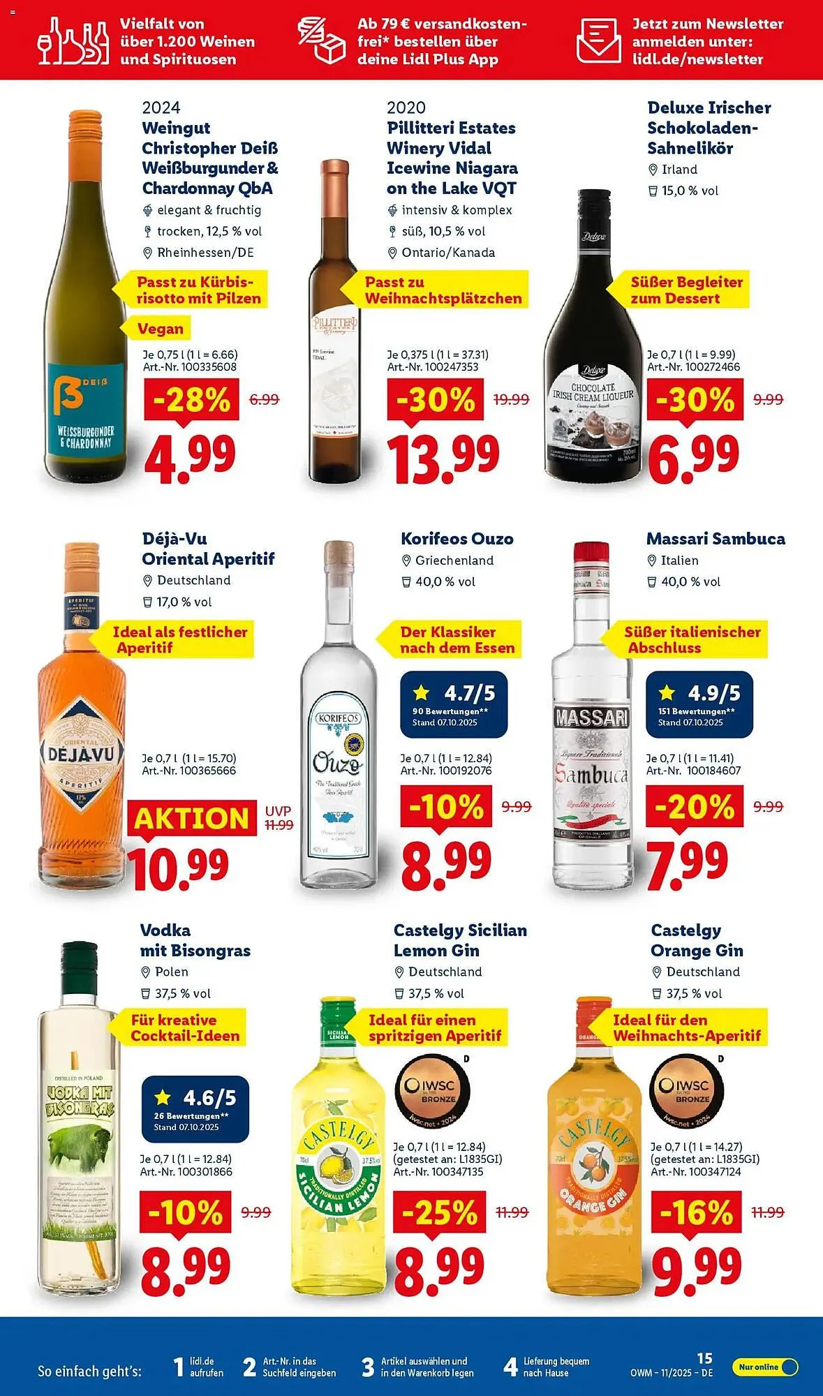 Lidl Prospekt von 1. November bis 30. November 2025 - Prospekt seite 15