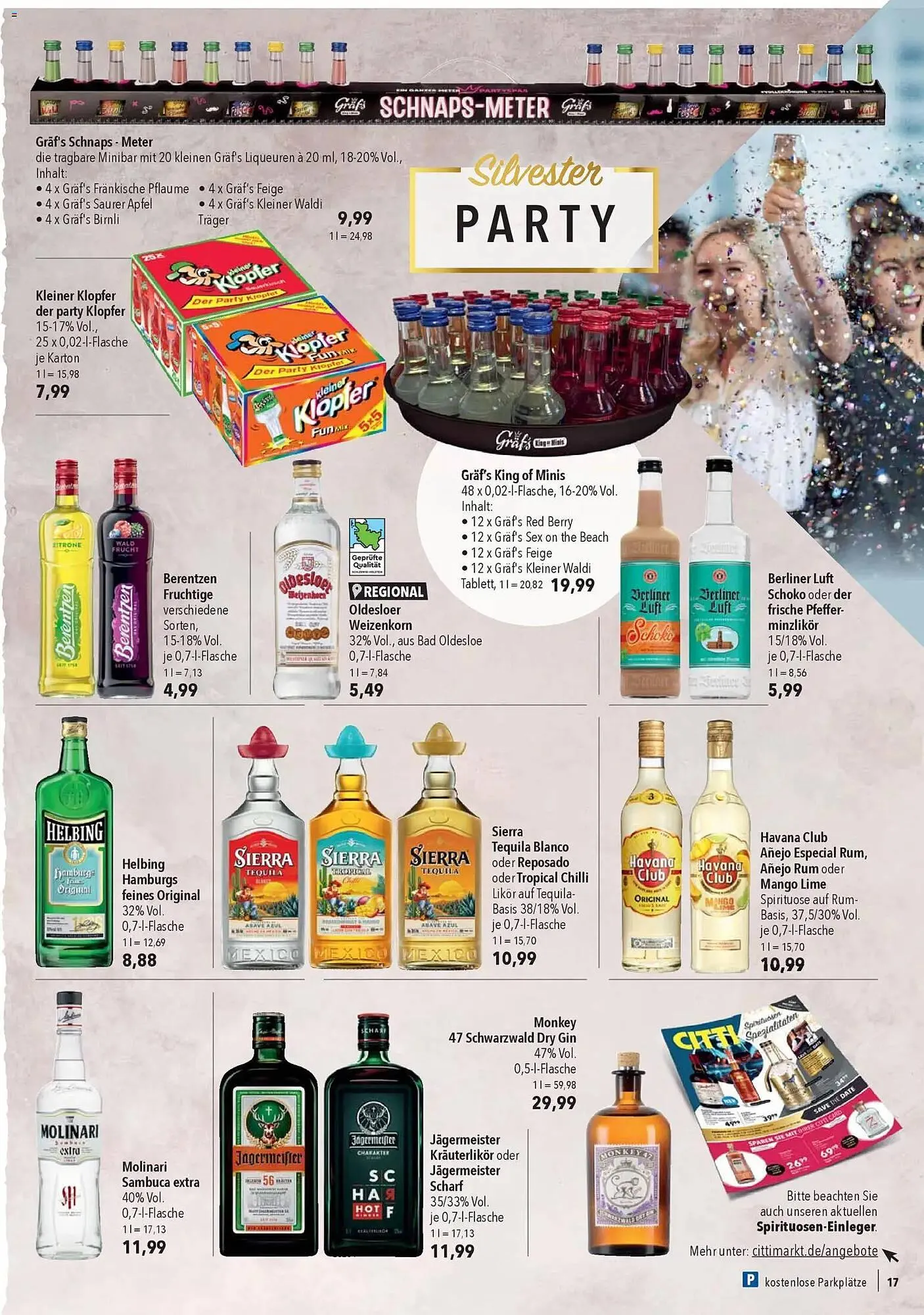 CITTI Markt Prospekt von 27. Dezember bis 31. Dezember 2025 - Prospekt seite 17