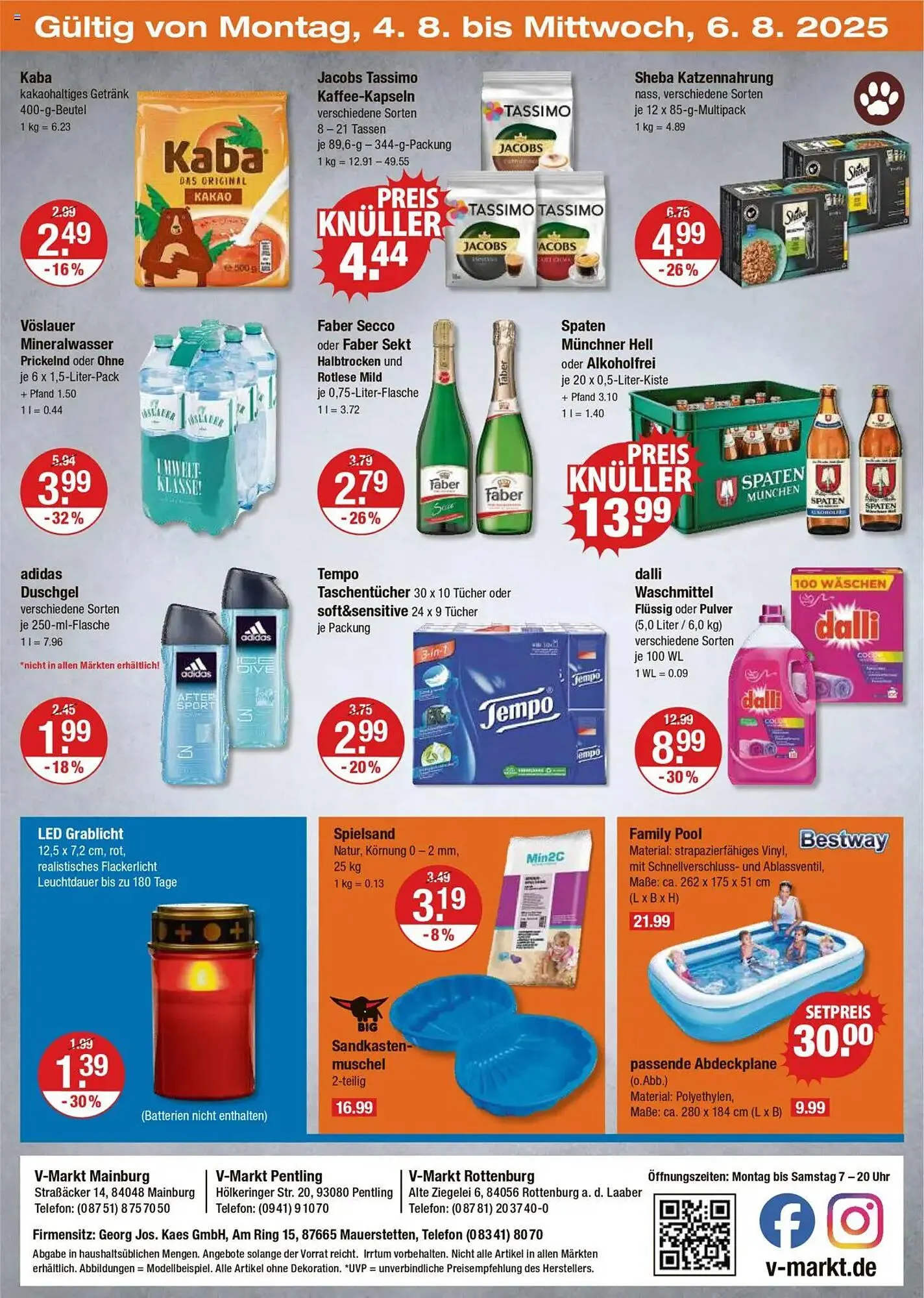 V Markt Prospekt von 31. Juli bis 6. August 2025 - Prospekt seite 20