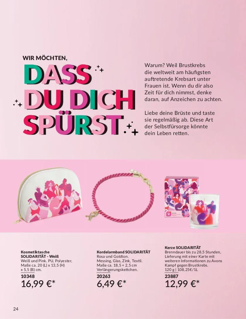 Avon Aktueller Prospekt von 7. Mai bis 21. Mai 2025 - Prospekt seite 24