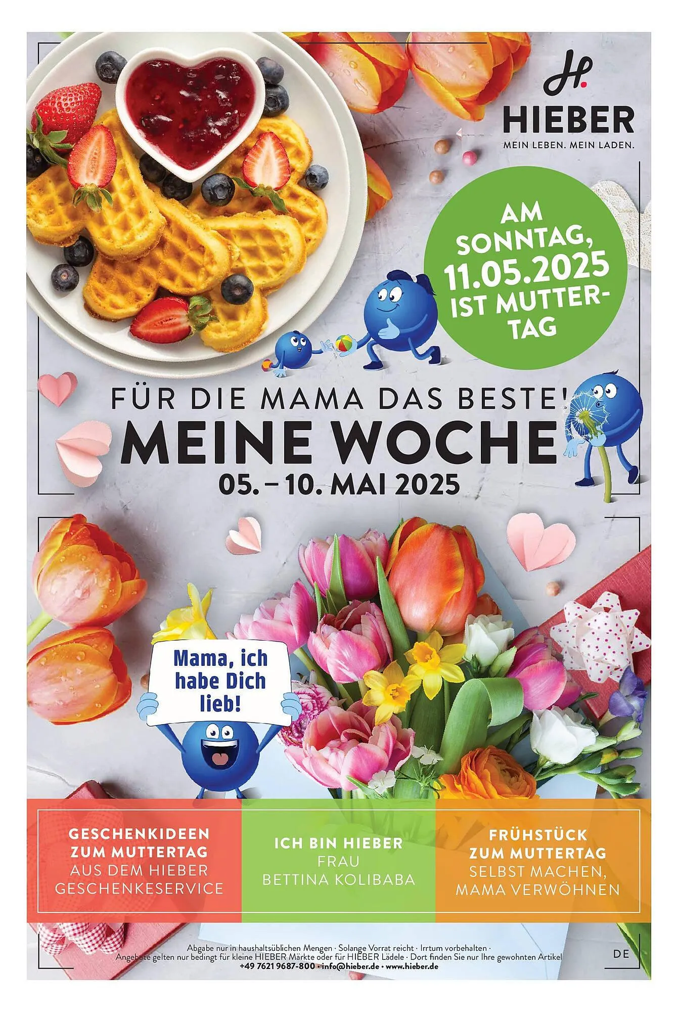 Hieber's Frische Center Prospekt von 4. Mai bis 10. Mai 2025 - Prospekt seite 1
