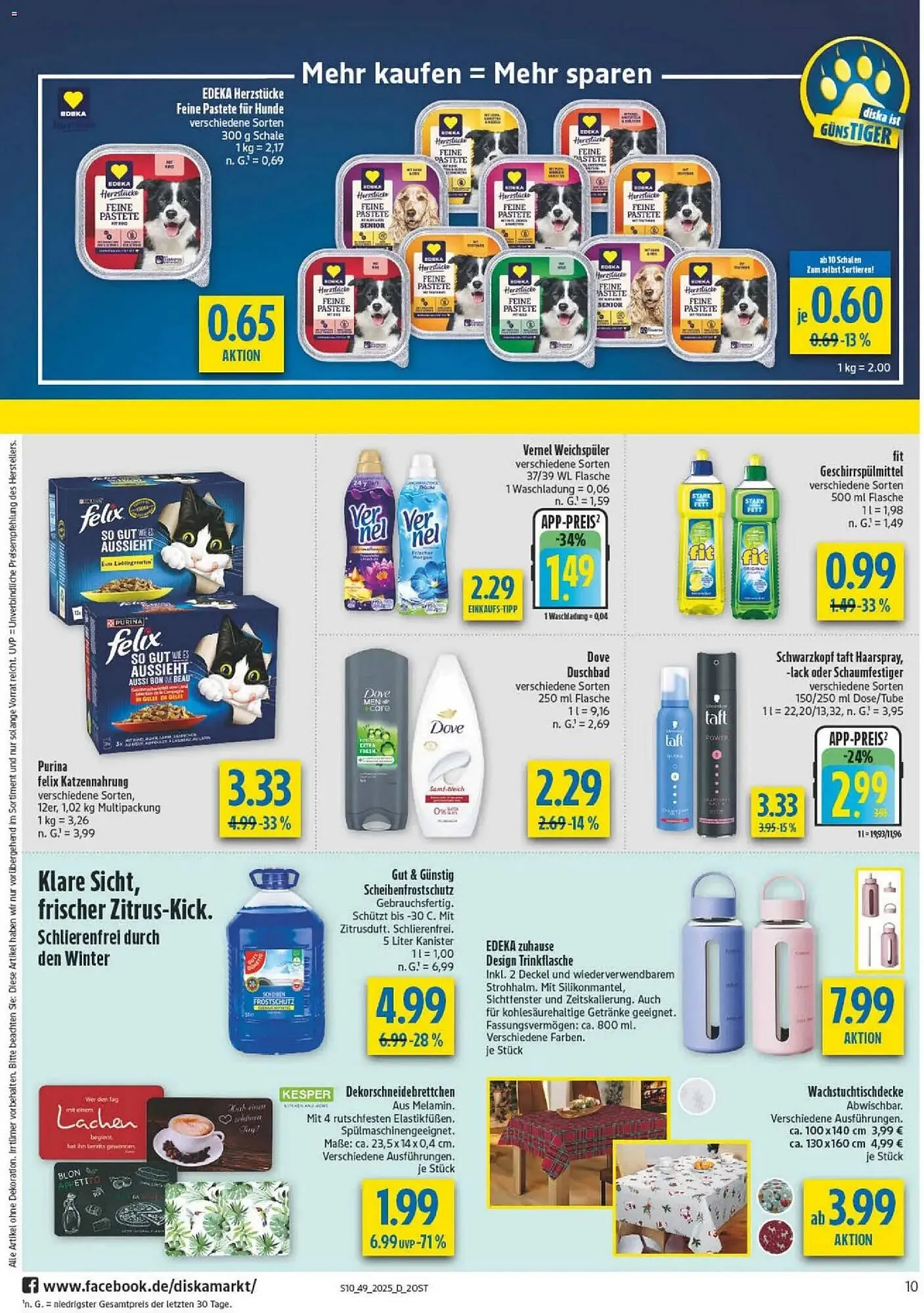 Diska Prospekt von 1. Dezember bis 6. Dezember 2025 - Prospekt seite 10