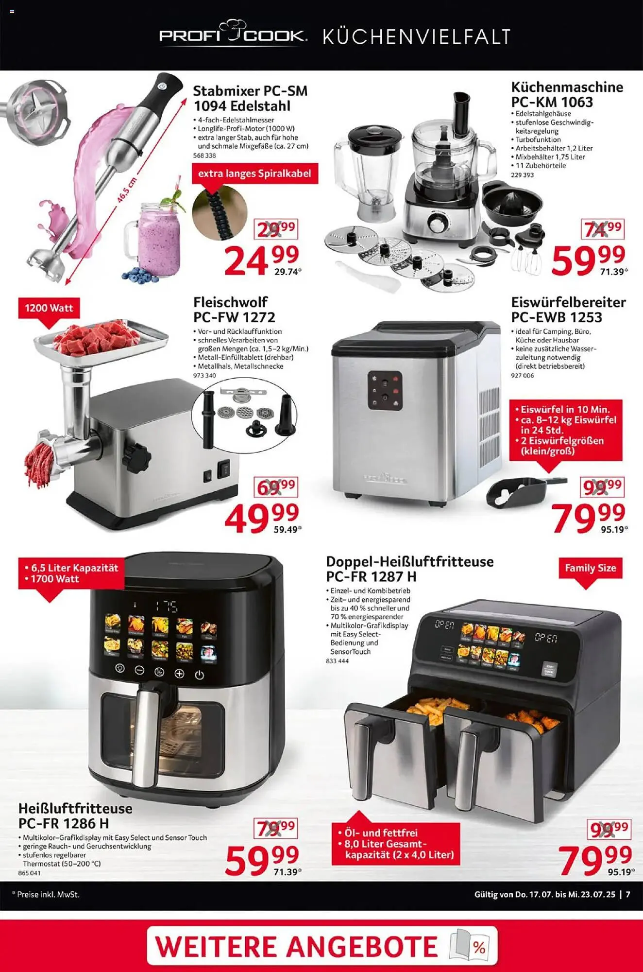 Selgros Prospekt von 17. Juli bis 23. Juli 2025 - Prospekt seite 7