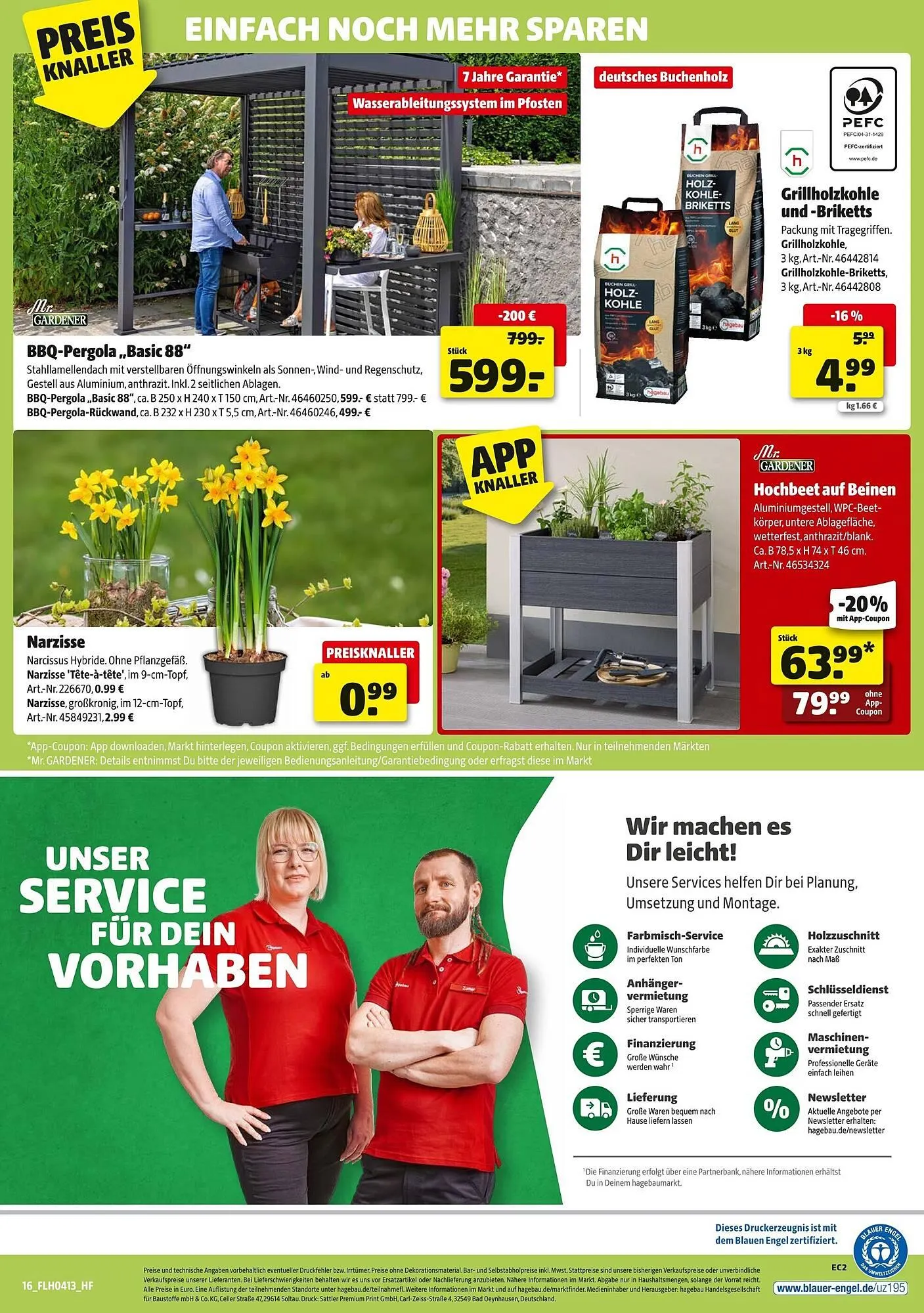 Hagebau Prospekt von 21. März bis 28. März 2026 - Prospekt seite 16